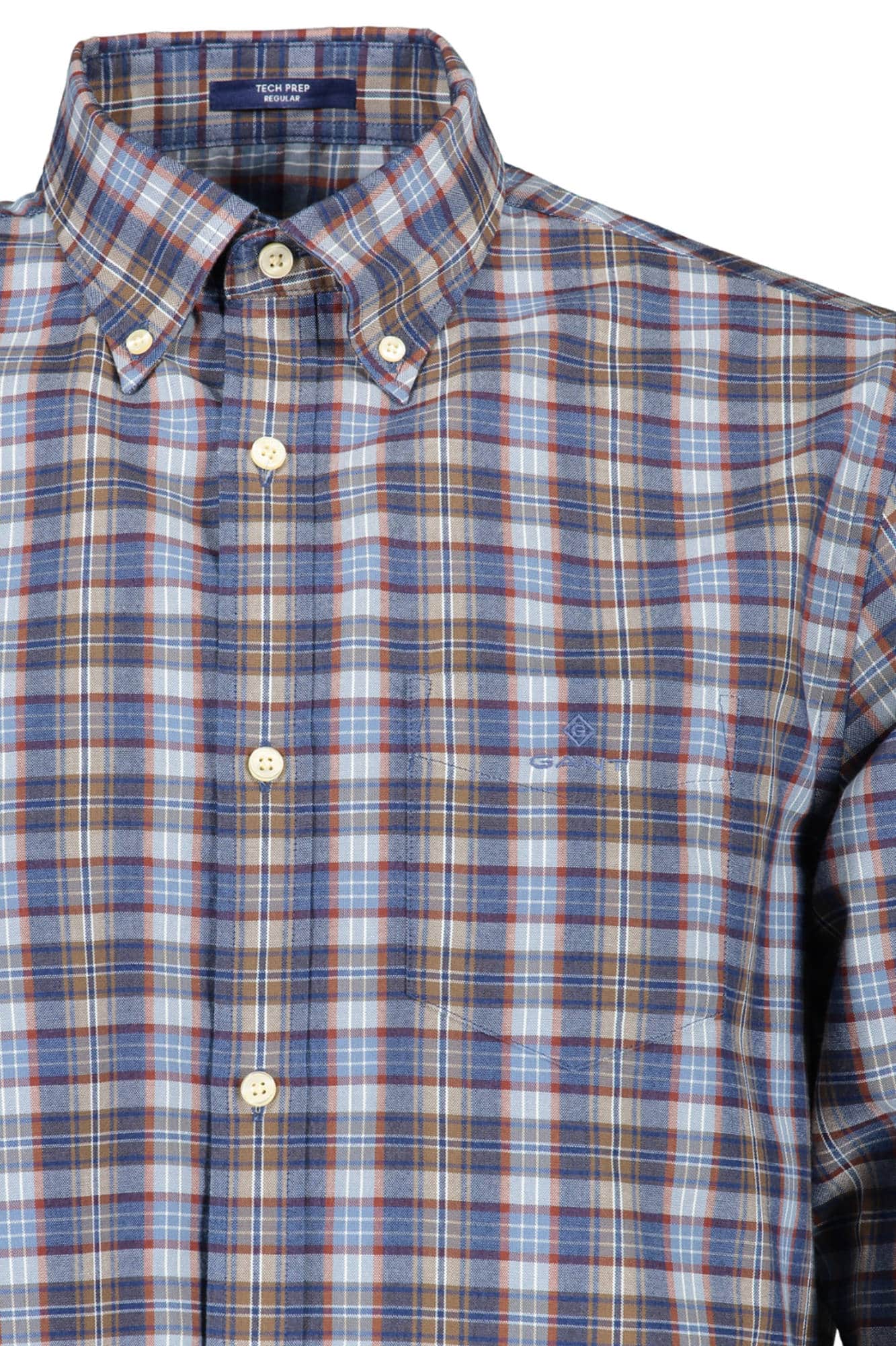 GANT HERREN BLAU LANGARM SHIRT