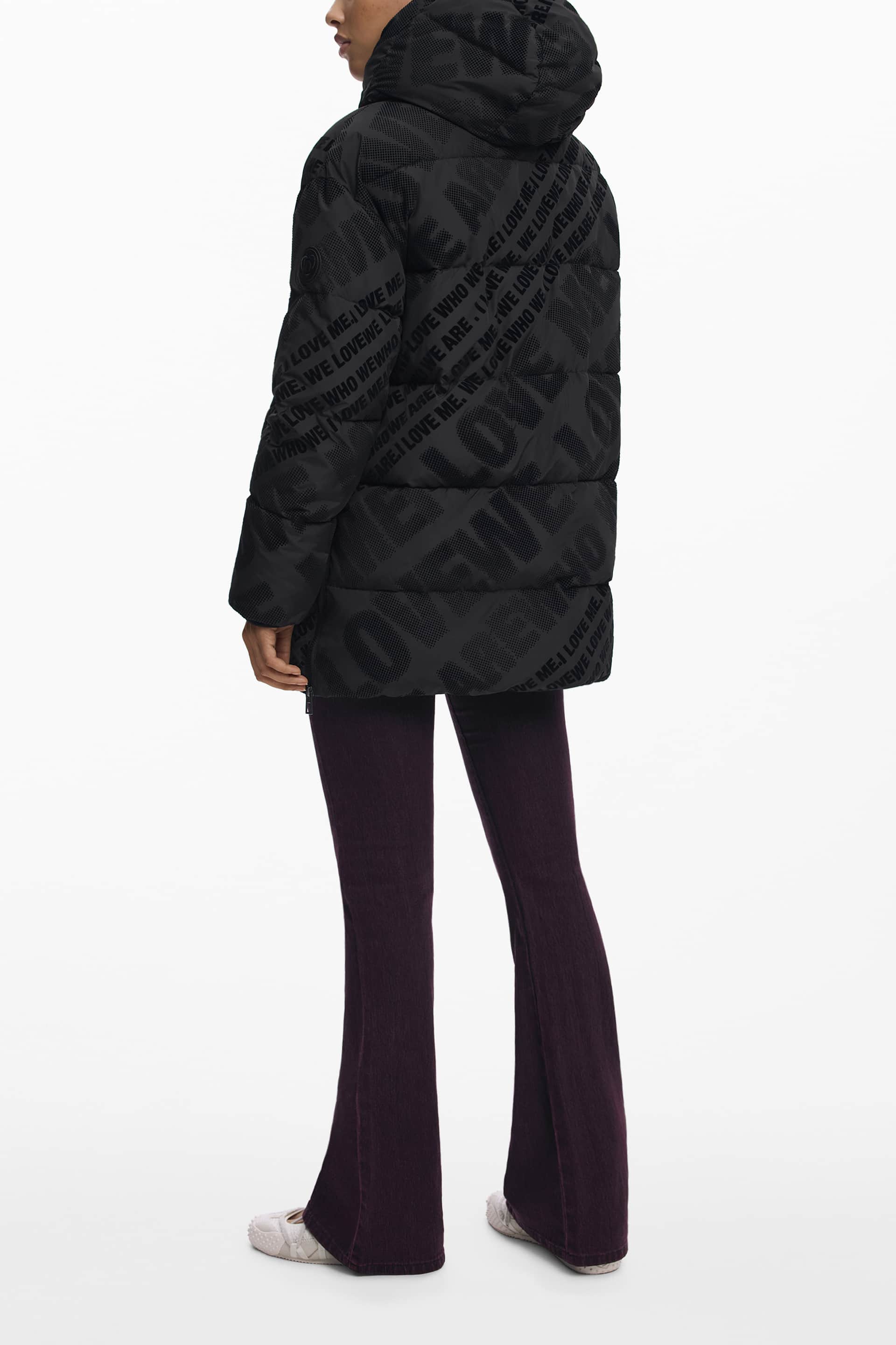 DESIGUAL DAMEN SCHWARZ JACKE