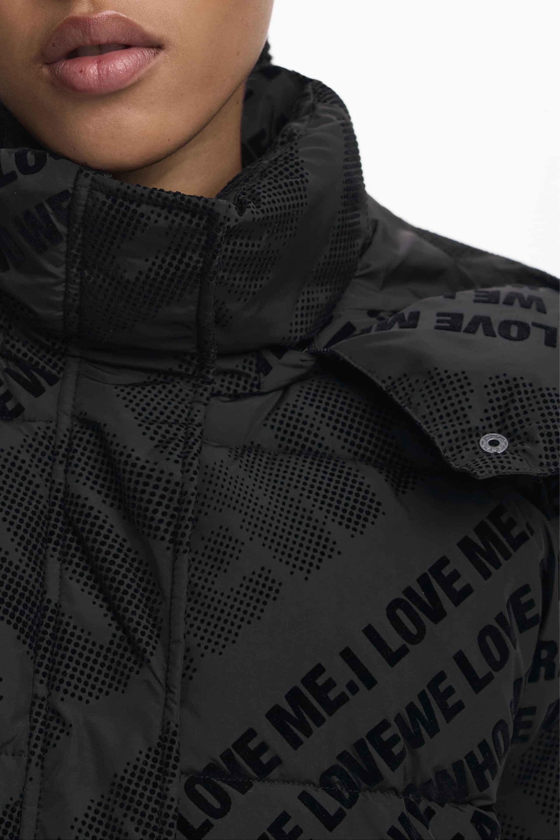 DESIGUAL DAMEN SCHWARZ JACKE