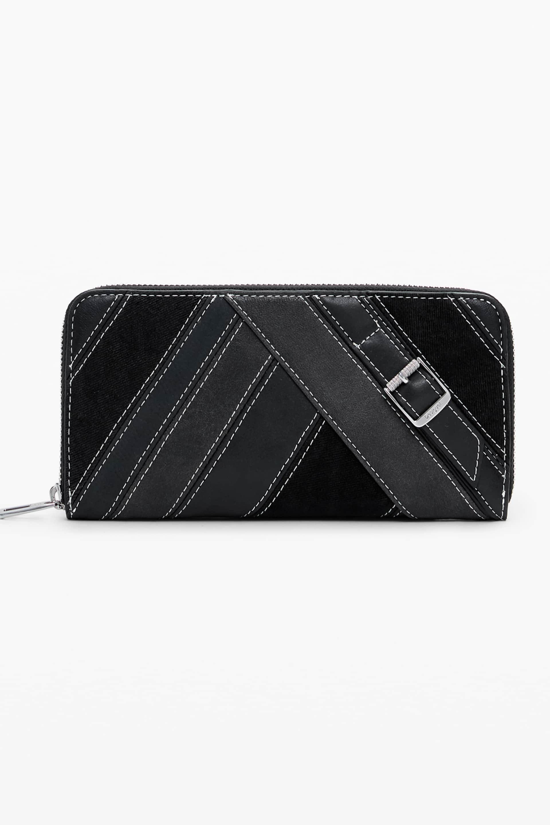 DESIGUAL DAMEN SCHWARZ GELDBÖRSE