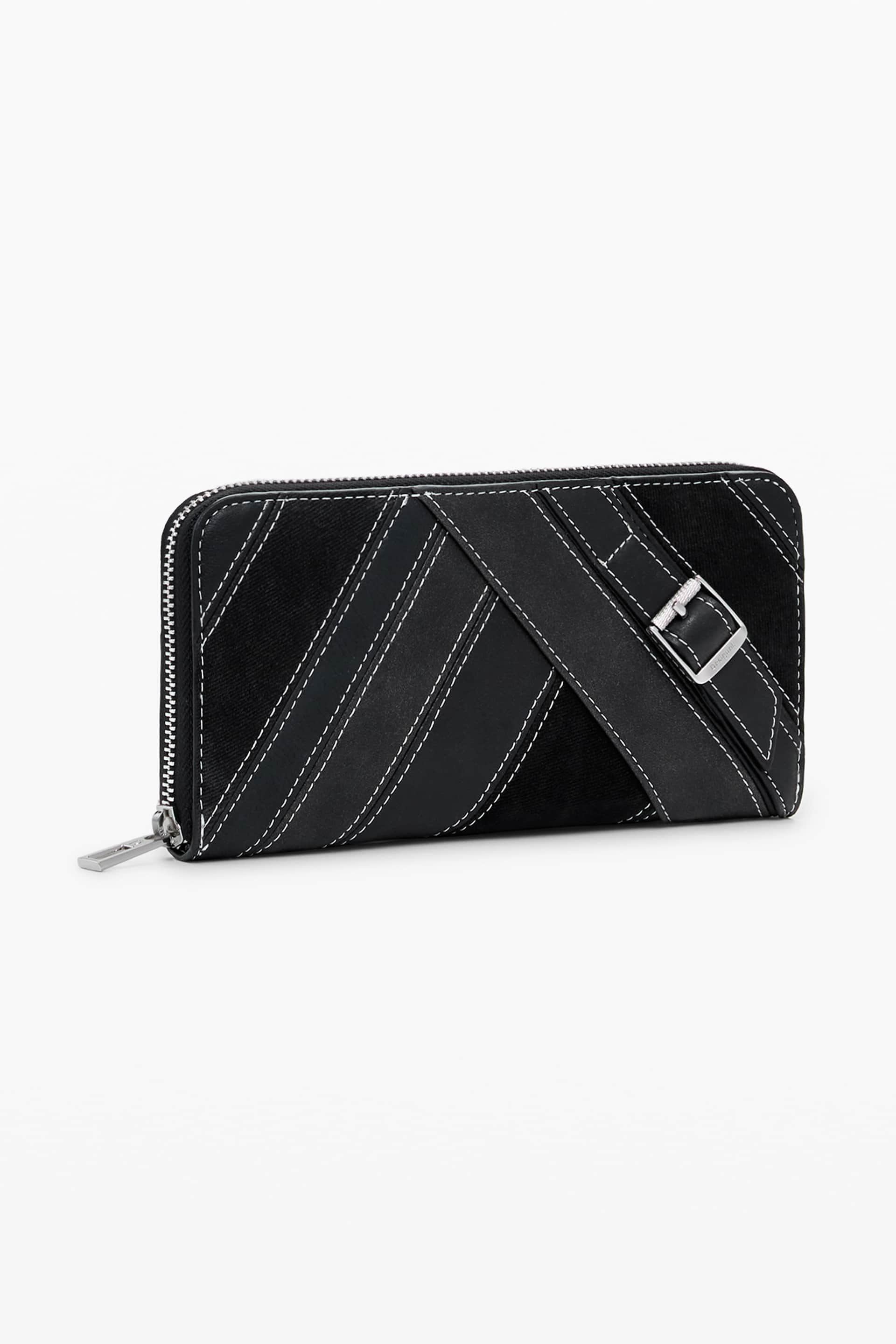 DESIGUAL DAMEN SCHWARZ GELDBÖRSE