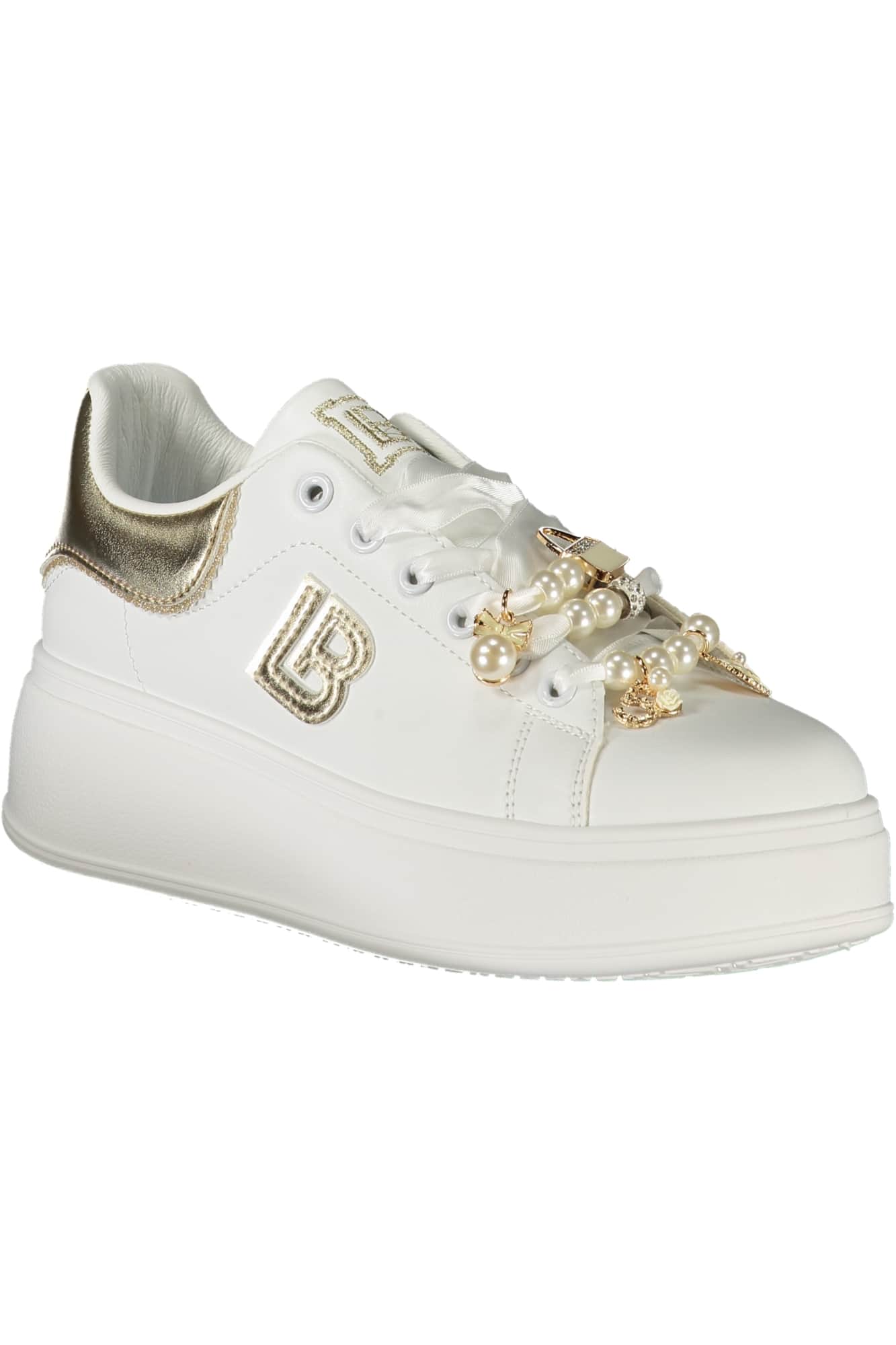 LAURA BIAGIOTTI DAMEN WEISS SPORTSCHUHE