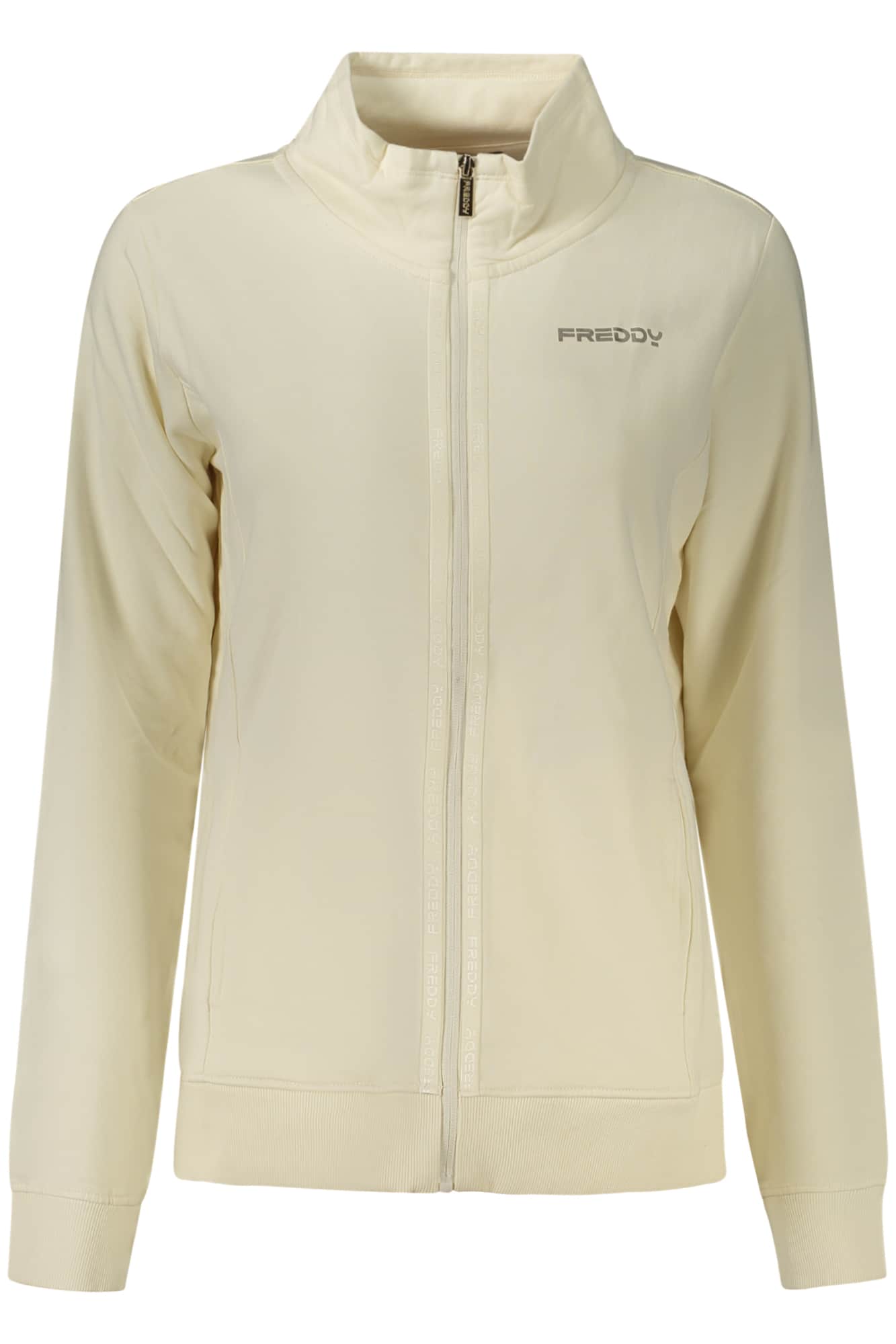 FREDDY DAMEN LILA MIT REISSVERSCHLUSS SWEATSHIRT