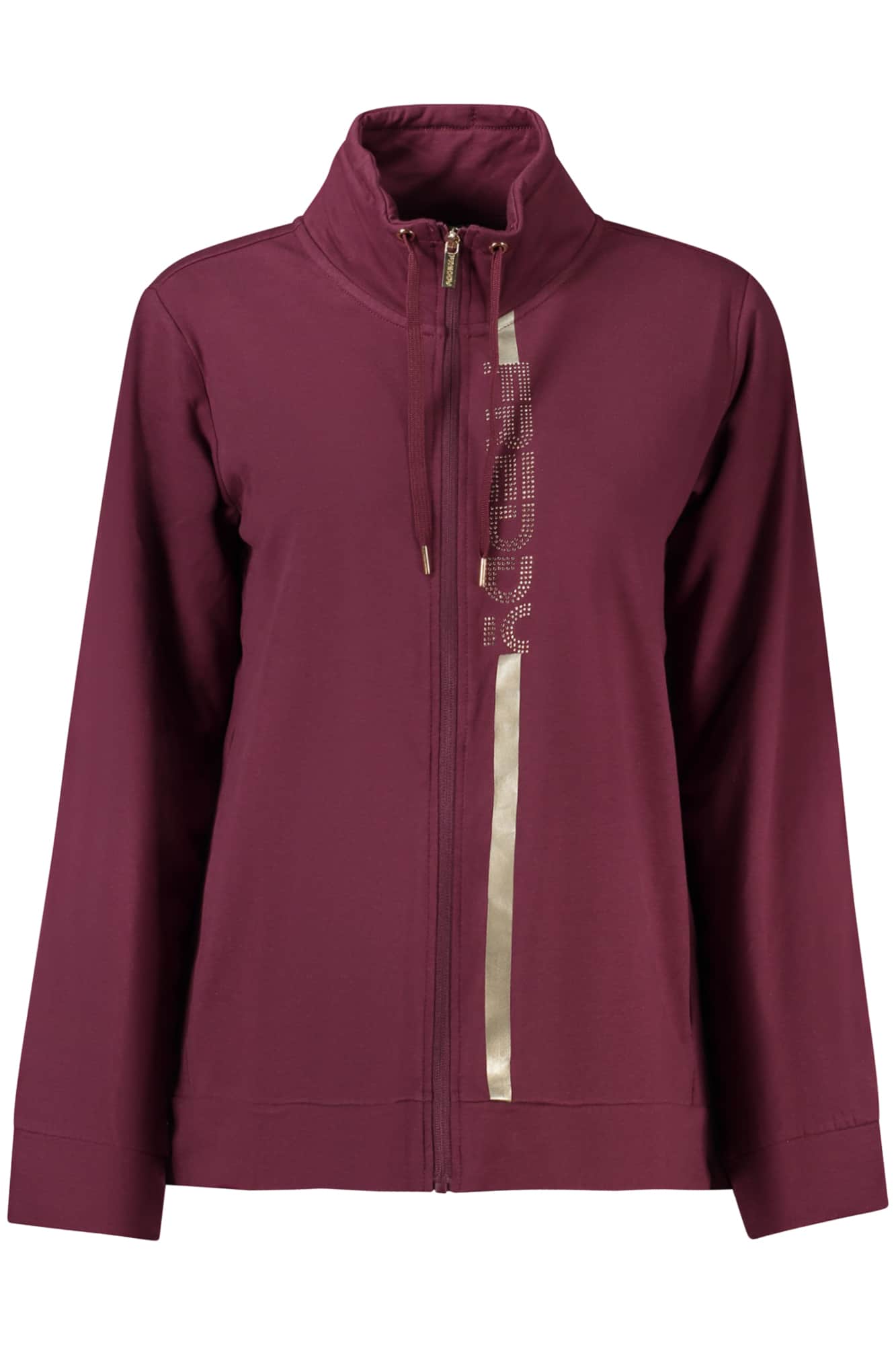 FREDDY DAMEN LILA MIT REISSVERSCHLUSS SWEATSHIRT