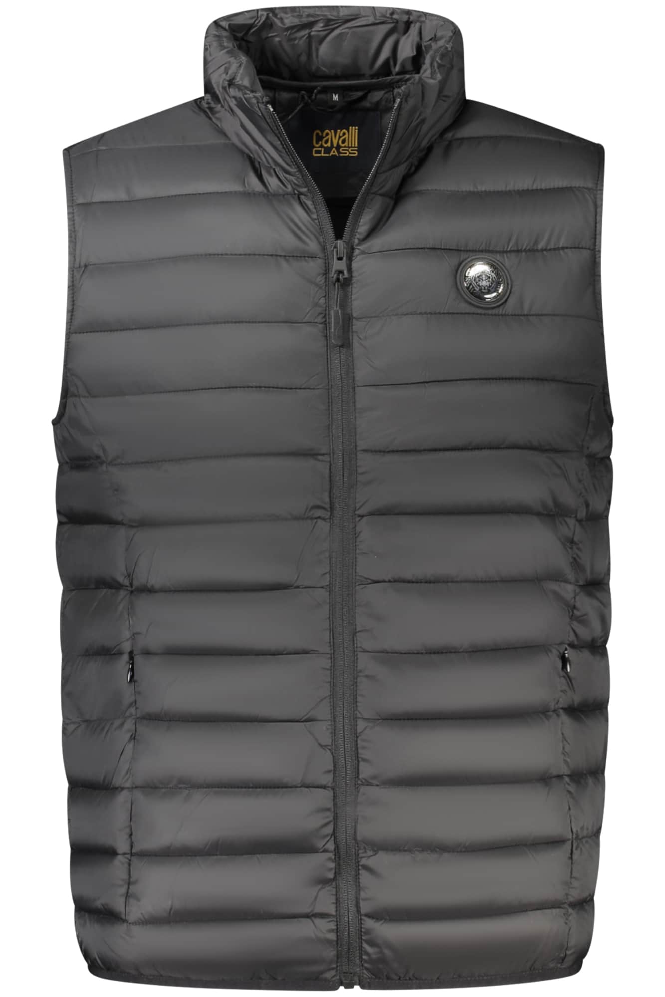 CAVALLI CLASS HERREN BLAU ÄRMELLOS JACKE