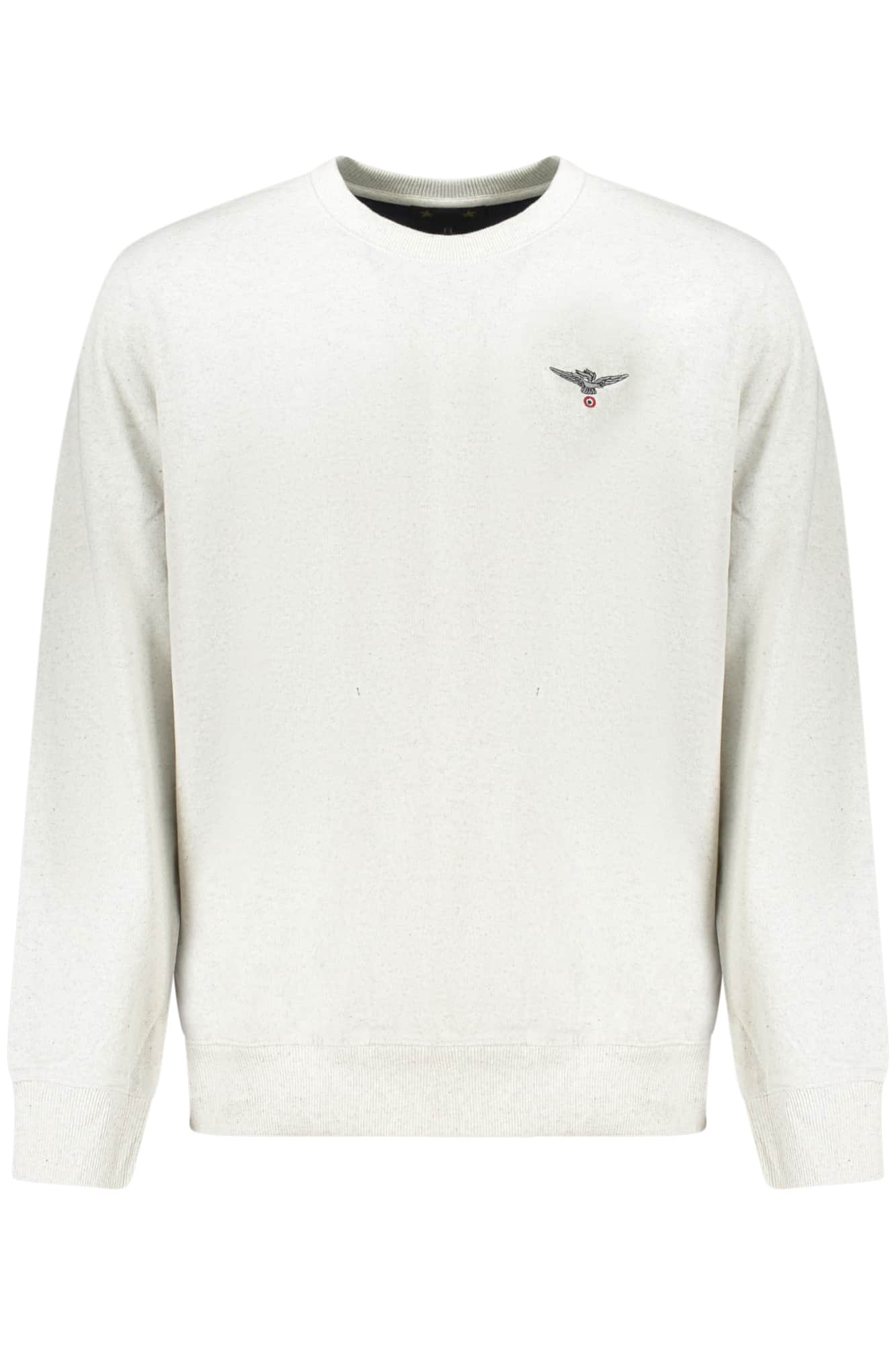 MILITARY ACADEMY HERREN MIT REISSVERSCHLUSS SWEATSHIRT, GRAU