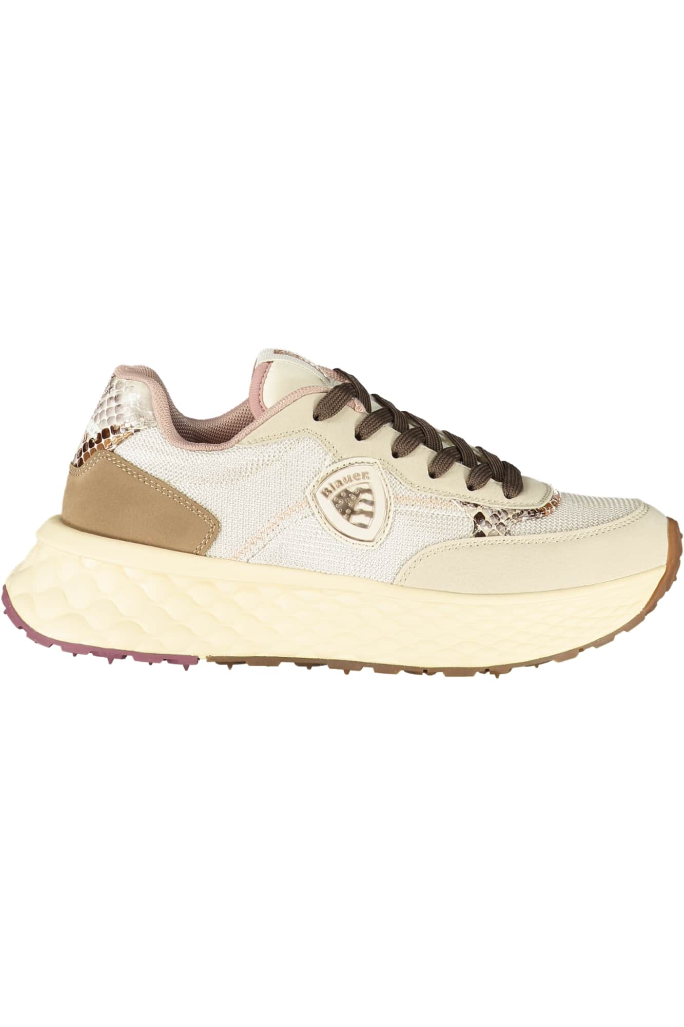 BLAUER DAMEN BEIGE SPORTSCHUHE