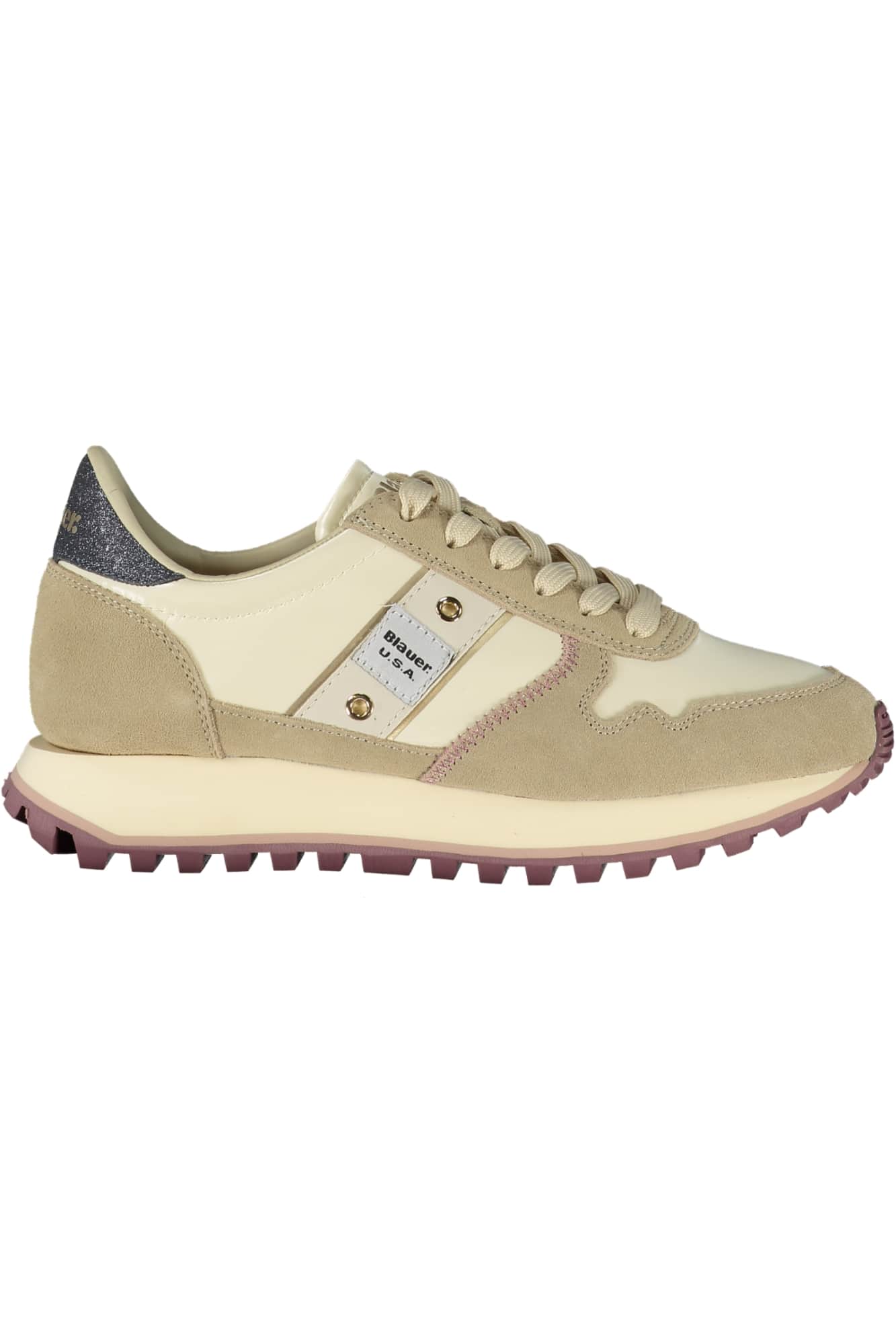 BLAUER DAMEN BEIGE SPORTSCHUHE