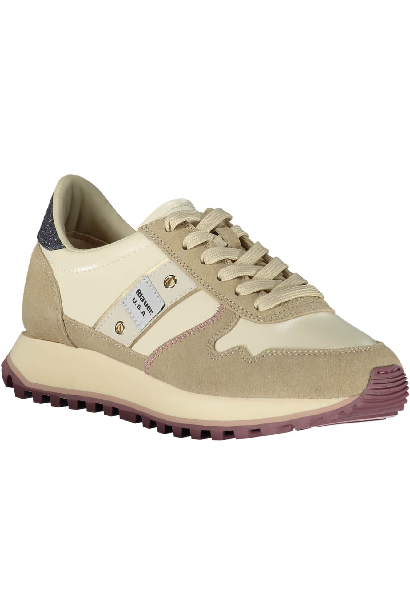 BLAUER DAMEN BEIGE SPORTSCHUHE