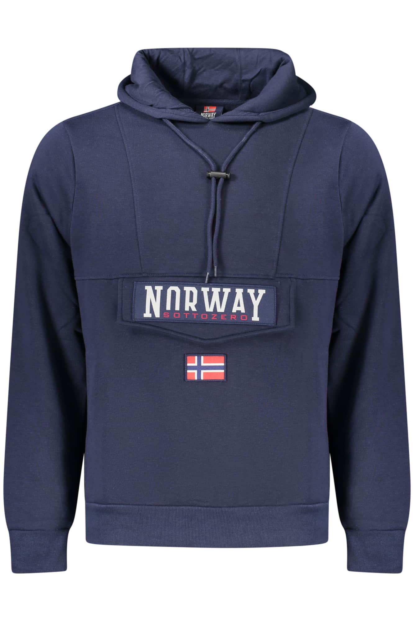 NORWAY 1963 HERREN SCHWARZ MIT REISSVERSCHLUSS SWEATSHIRT