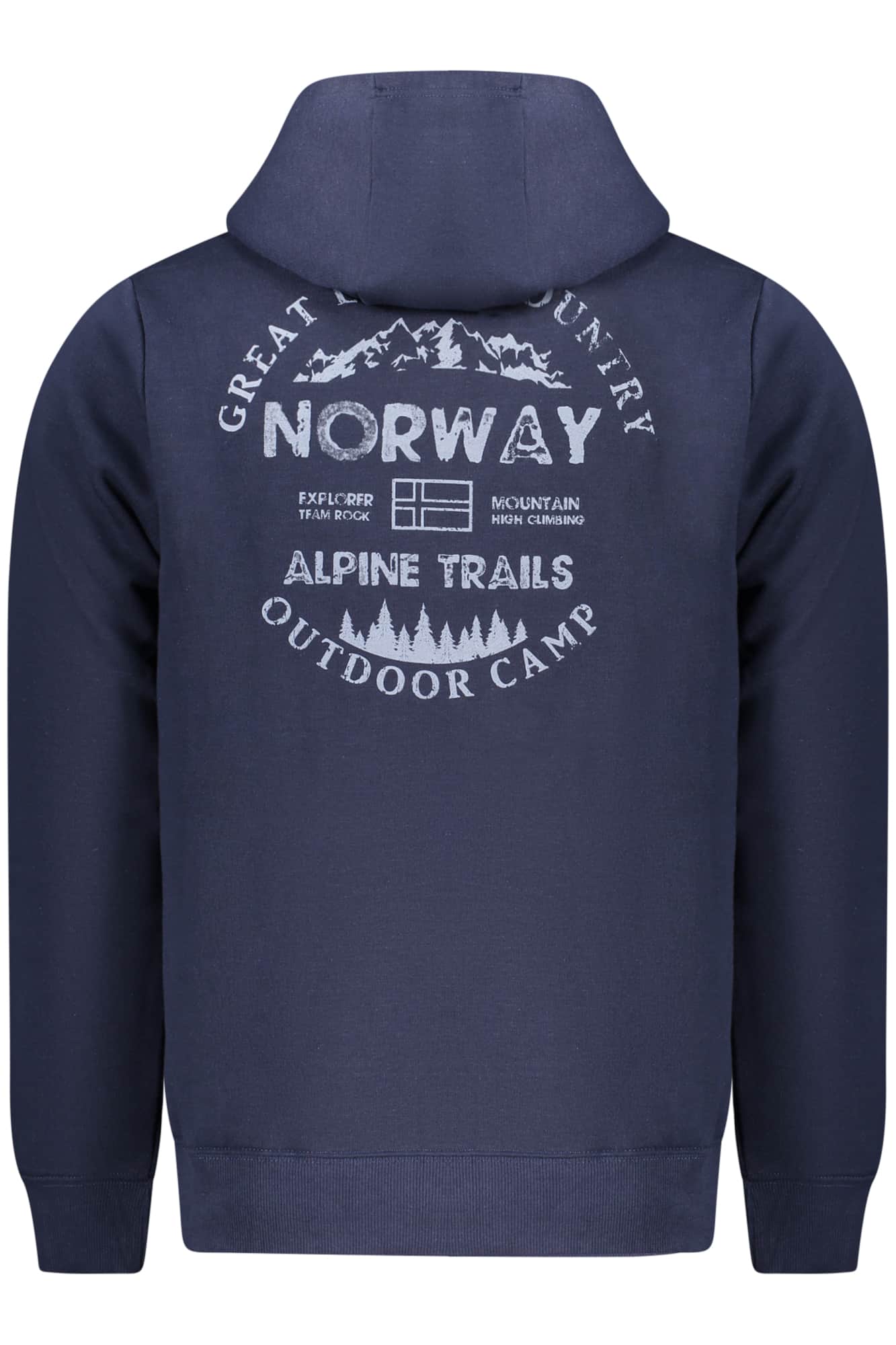 NORWAY 1963 HERREN BLAU MIT REISSVERSCHLUSS SWEATSHIRT