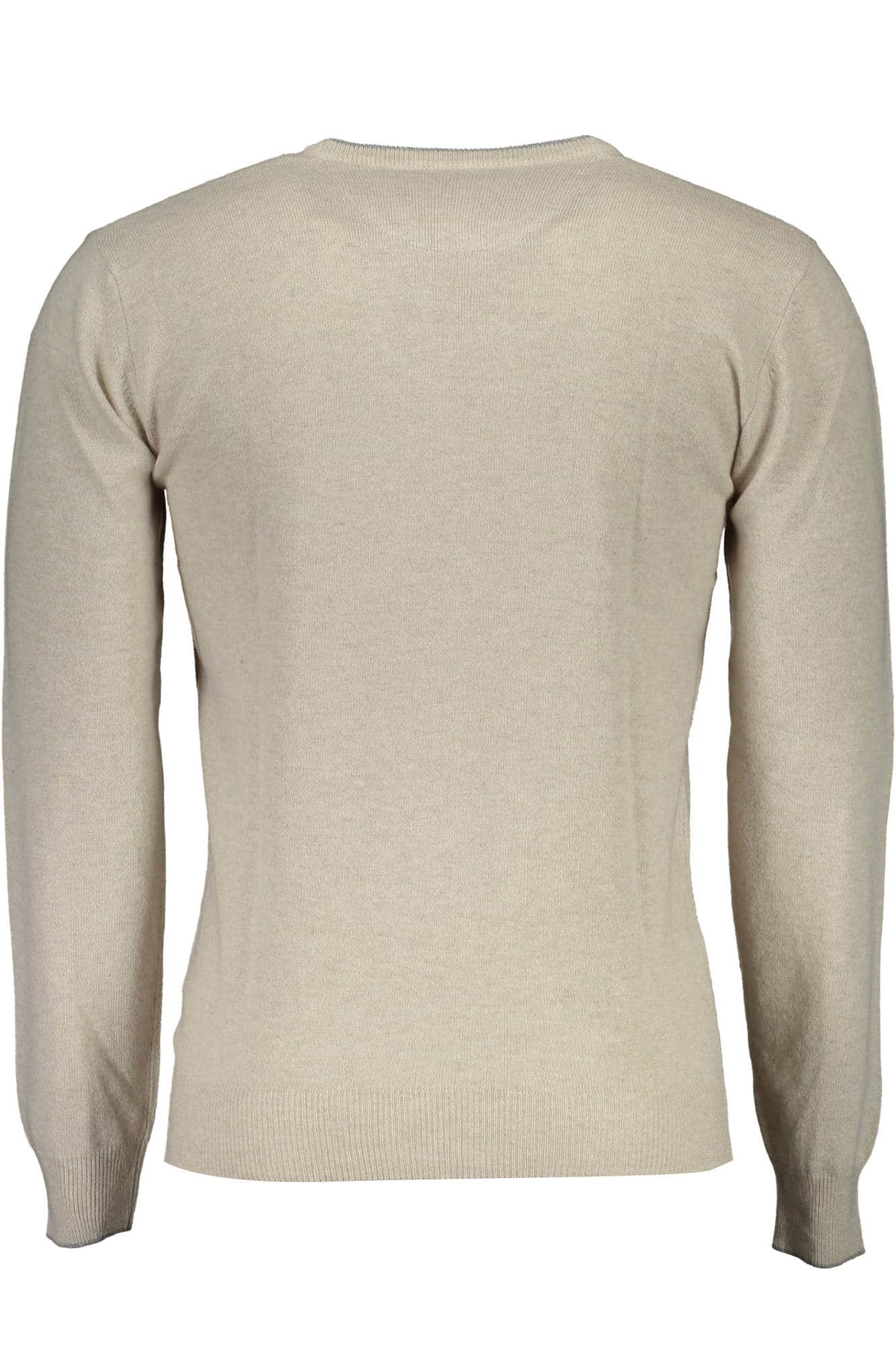 US POLO ASSN. HERREN BEIGE PULLOVER