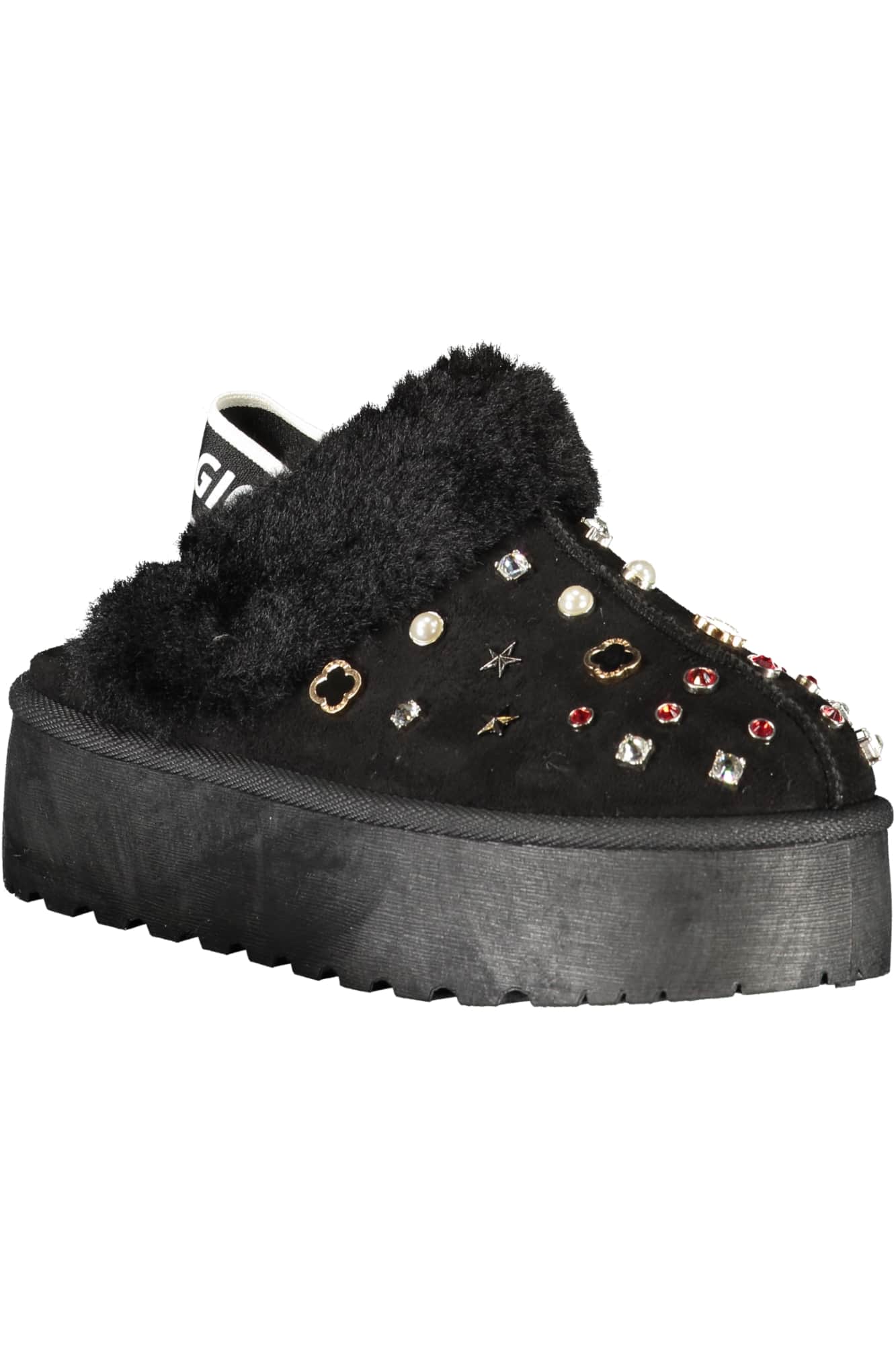 LAURA BIAGIOTTI DAMEN WINTER CLOG SCHUHE, BRAUN