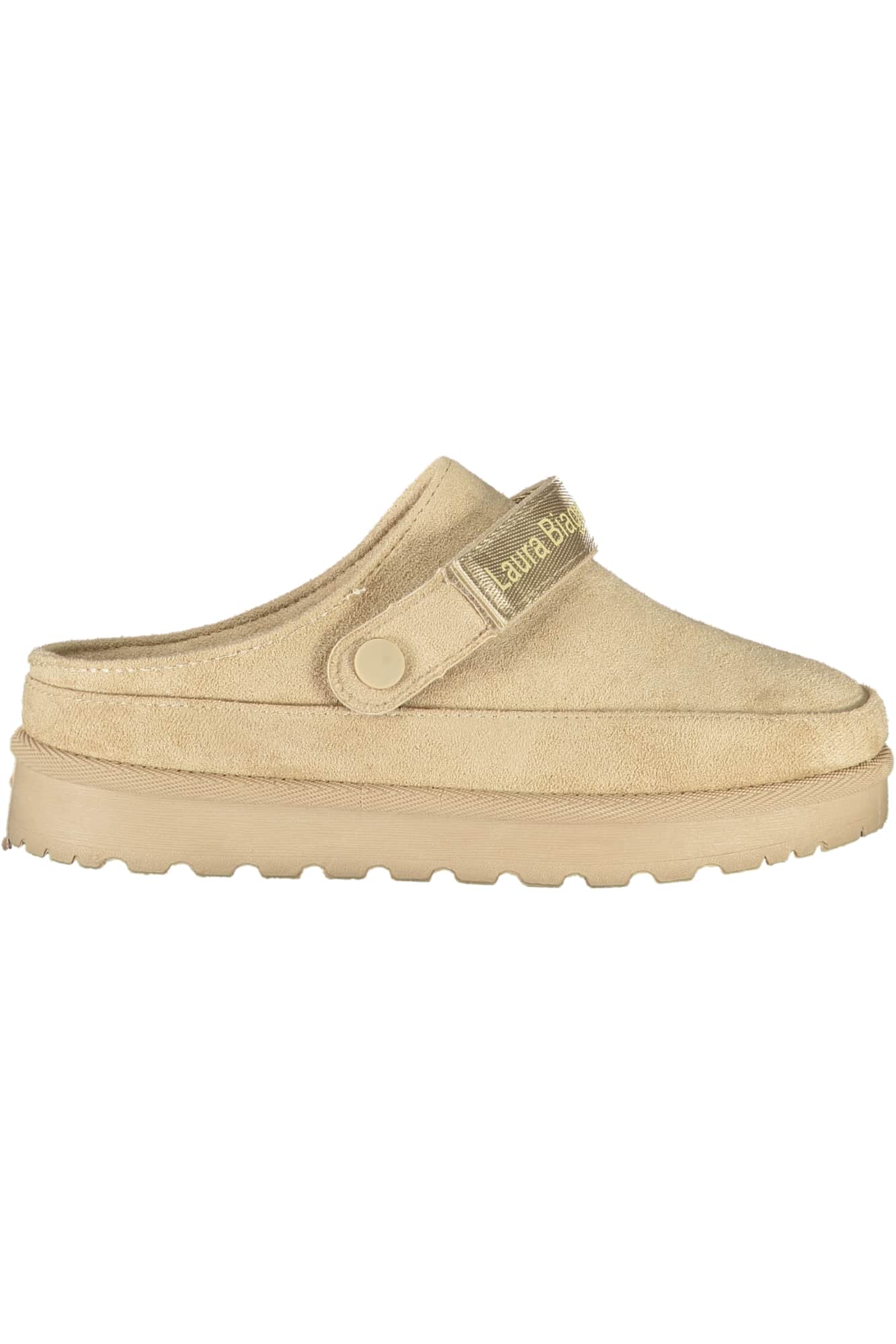 LAURA BIAGIOTTI DAMEN WINTER CLOG SCHUHE, BRAUN