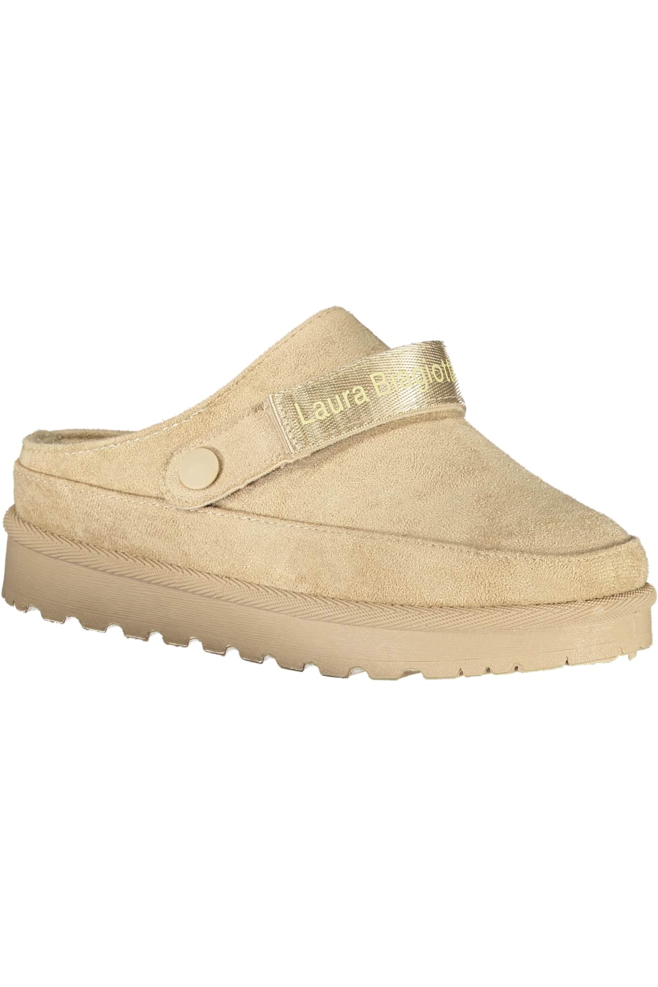 LAURA BIAGIOTTI DAMEN WINTER CLOG SCHUHE, BRAUN