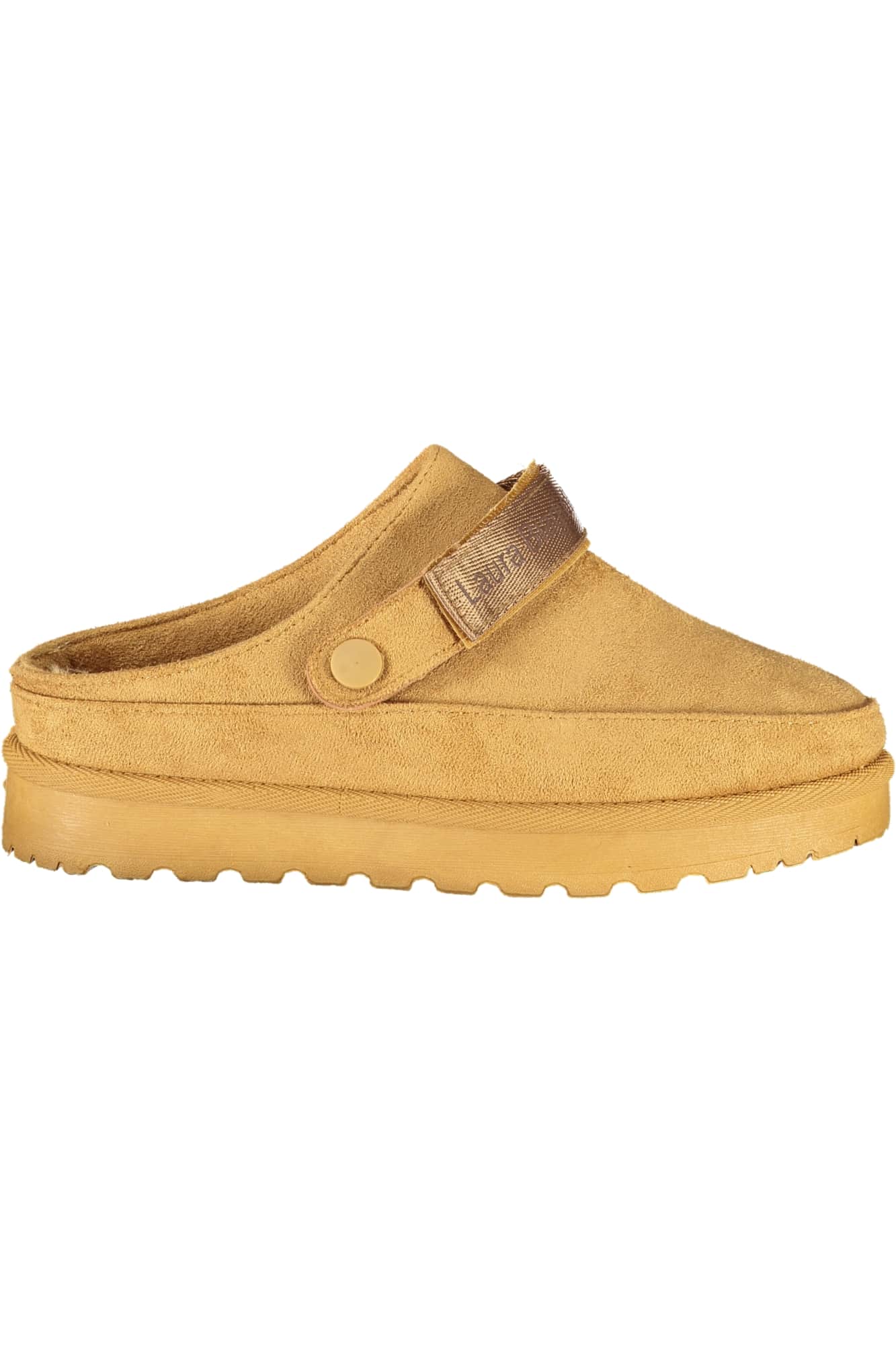 LAURA BIAGIOTTI DAMEN WINTER CLOG SCHUHE, BRAUN