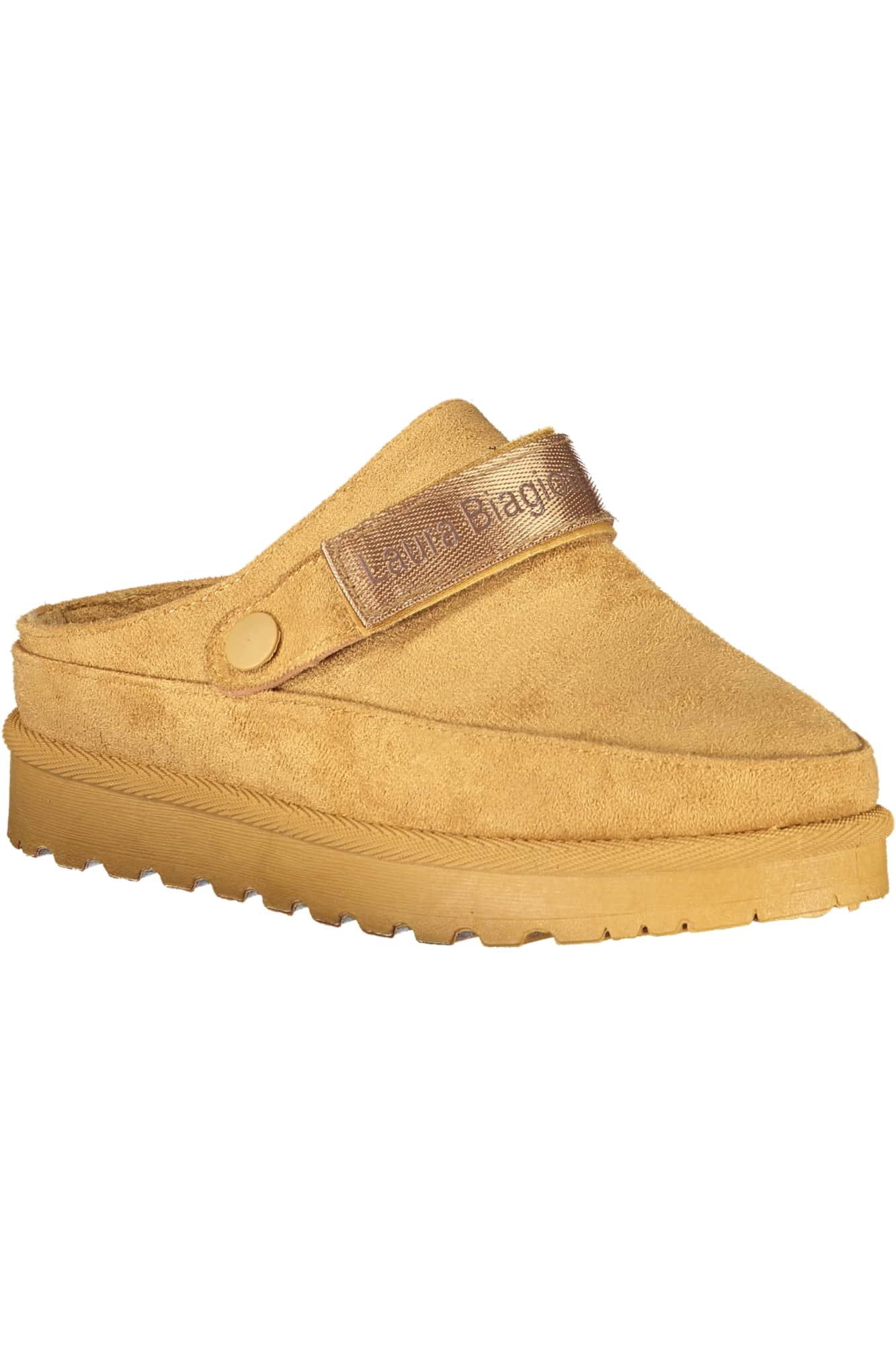 LAURA BIAGIOTTI DAMEN WINTER CLOG SCHUHE, BRAUN