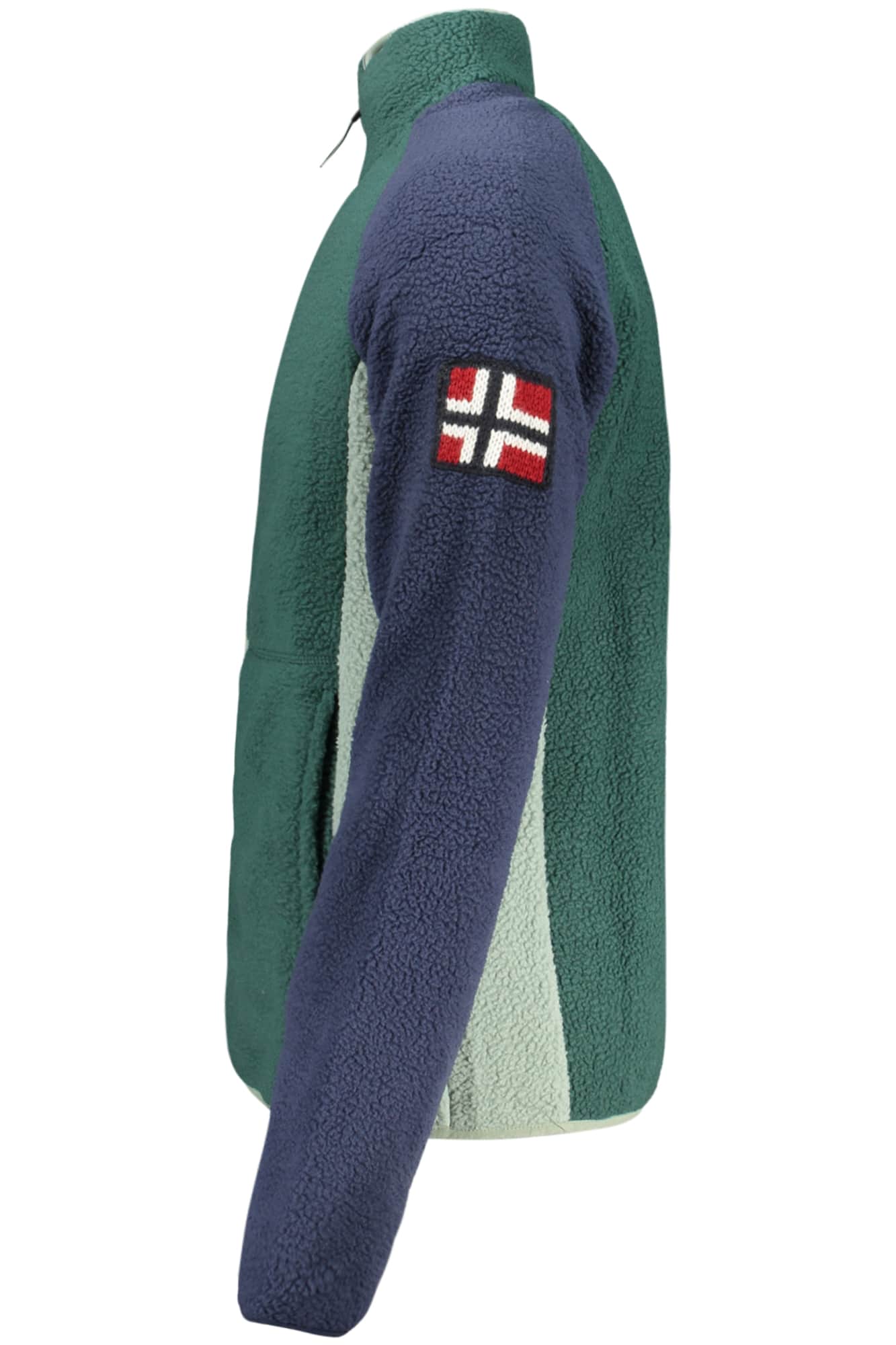 NORWAY 1963 HERREN BRAUN MIT REISSVERSCHLUSS SWEATSHIRT
