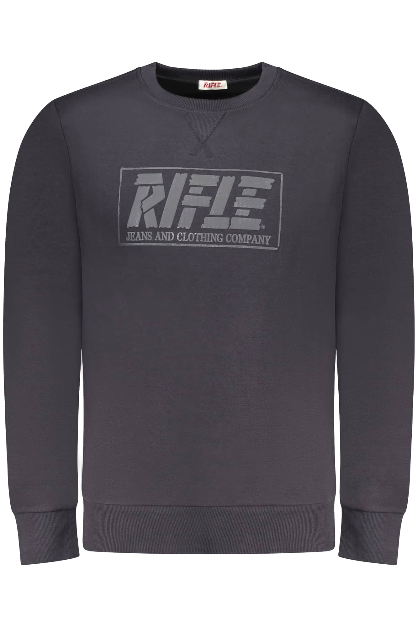 RIFLE HERREN MIT REISSVERSCHLUSS SWEATSHIRT WEISS