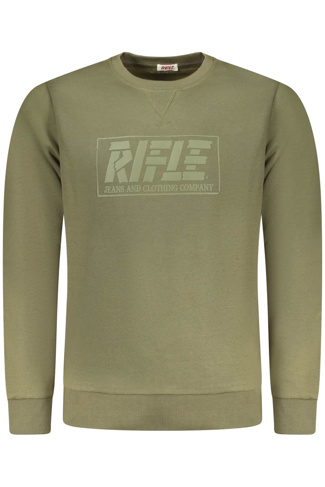 RIFLE HERREN MIT REISSVERSCHLUSS SWEATSHIRT WEISS
