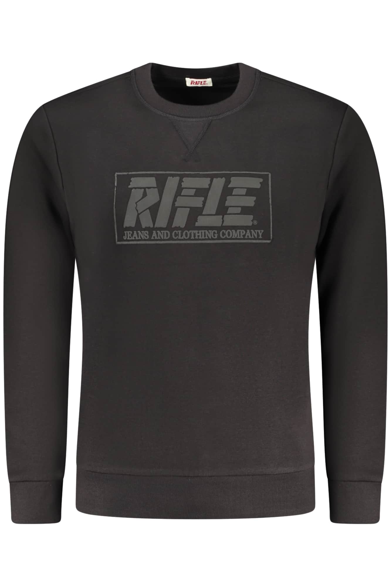 RIFLE HERREN MIT REISSVERSCHLUSS SWEATSHIRT WEISS
