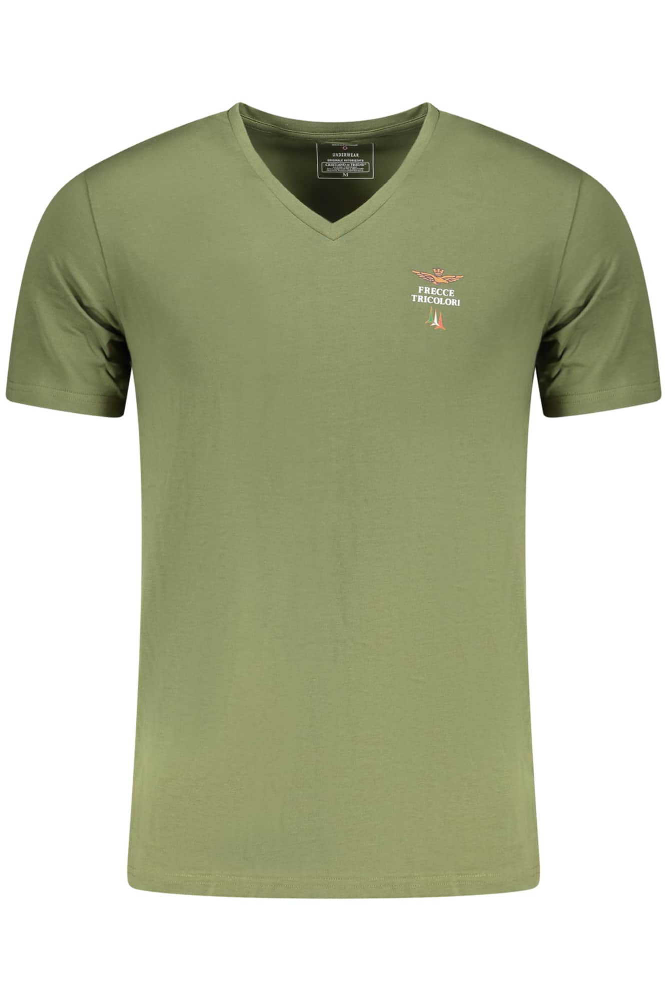 AERONAUTICA MILITARE HERREN GRÜN OUTDOOR T-SHIRT