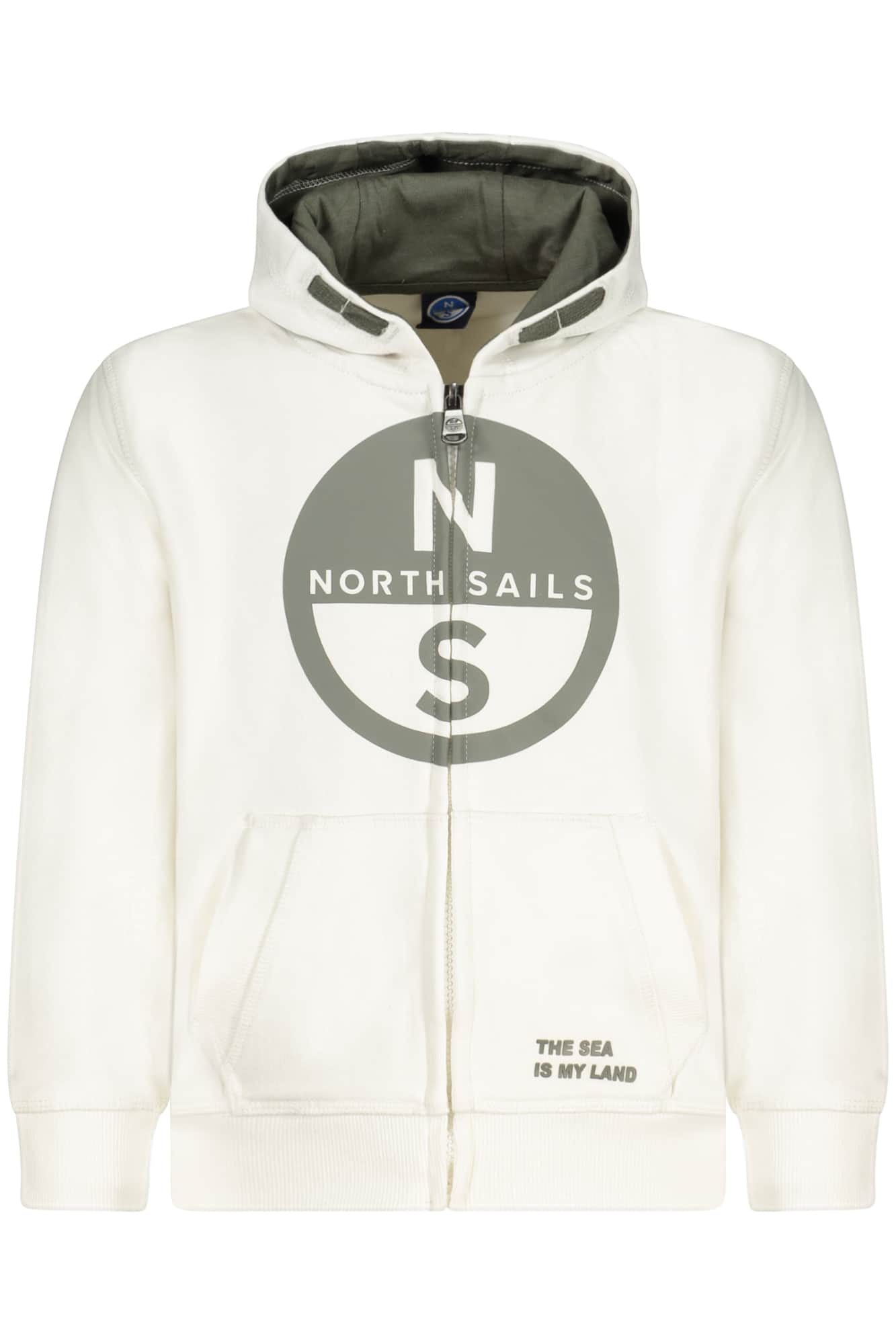 NORTH SAILS KINDER BLAU MIT REISSVERSCHLUSS SWEATSHIRT