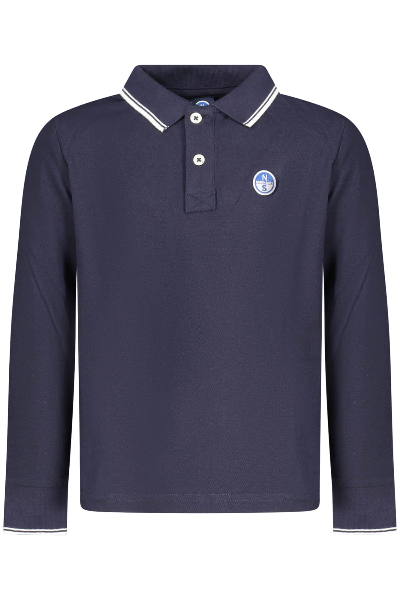 NORTH SAILS KINDER LANGARM POLOSHIRT, GRÜN