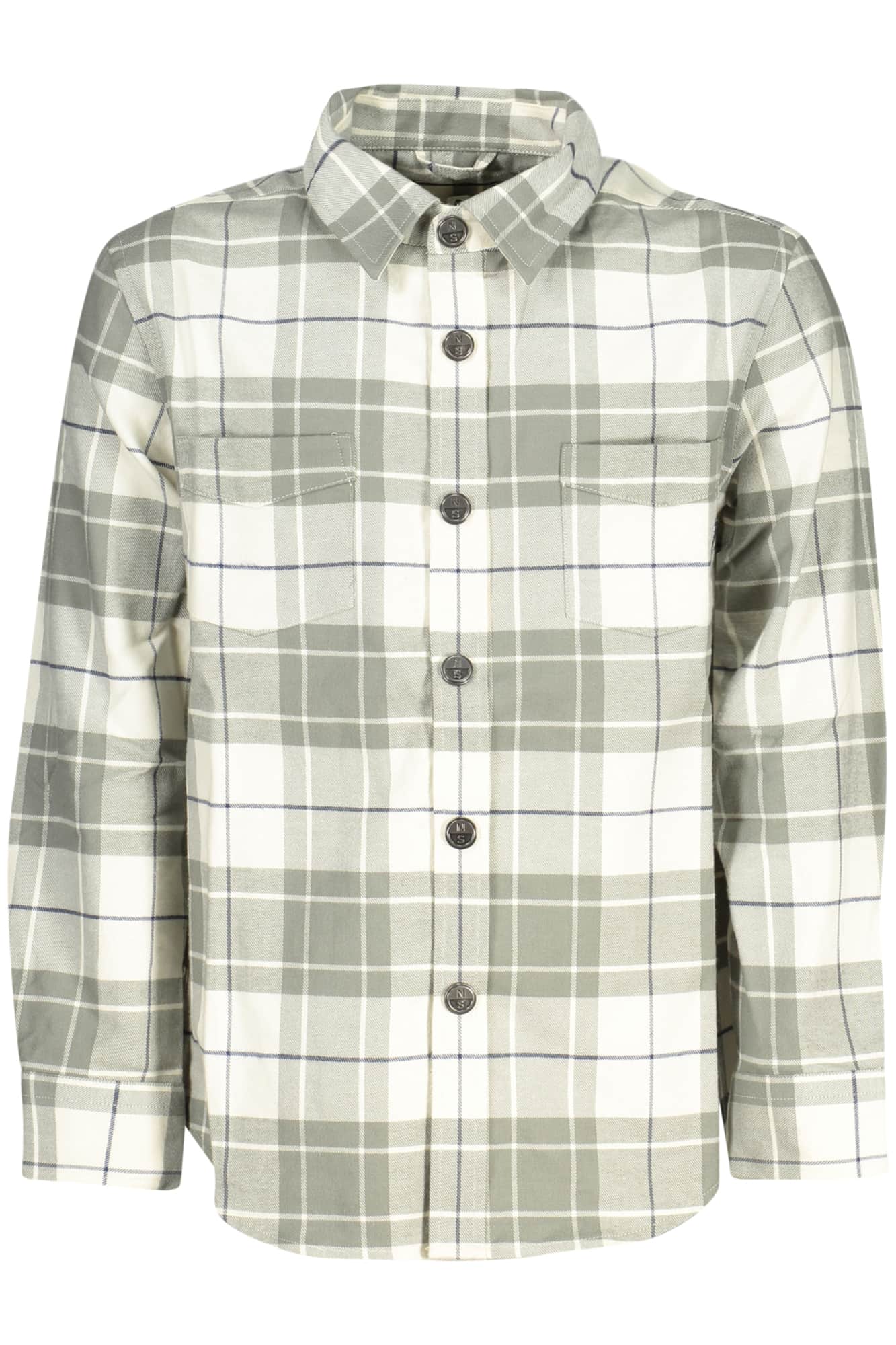 NORTH SAILS KINDER LANGARM SHIRT, GRAU
