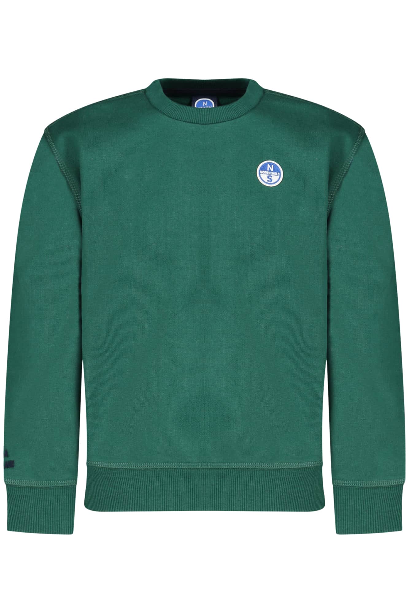 NORTH SAILS KINDER MIT REISSVERSCHLUSS SWEATSHIRT, WEISS