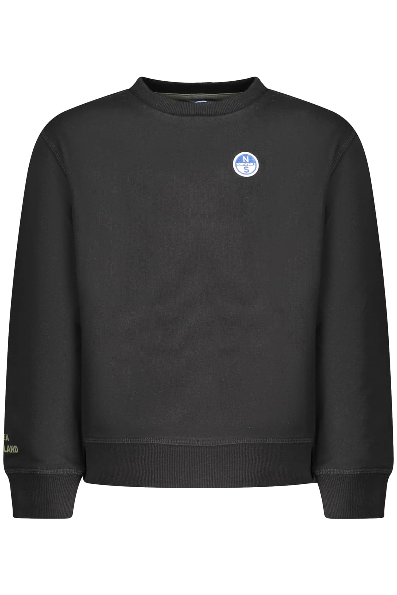 NORTH SAILS KINDER MIT REISSVERSCHLUSS SWEATSHIRT, WEISS