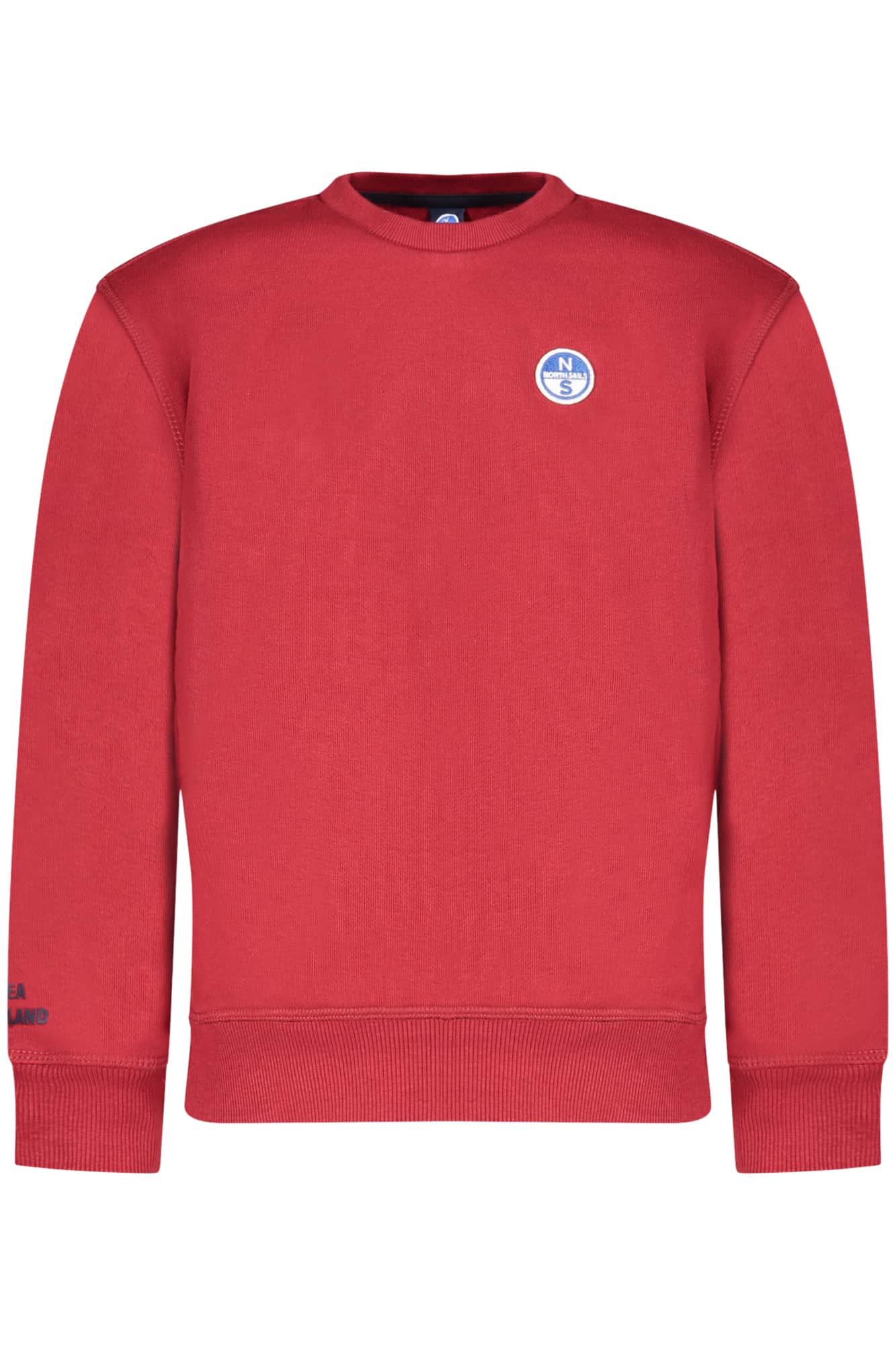NORTH SAILS KINDER MIT REISSVERSCHLUSS SWEATSHIRT, WEISS