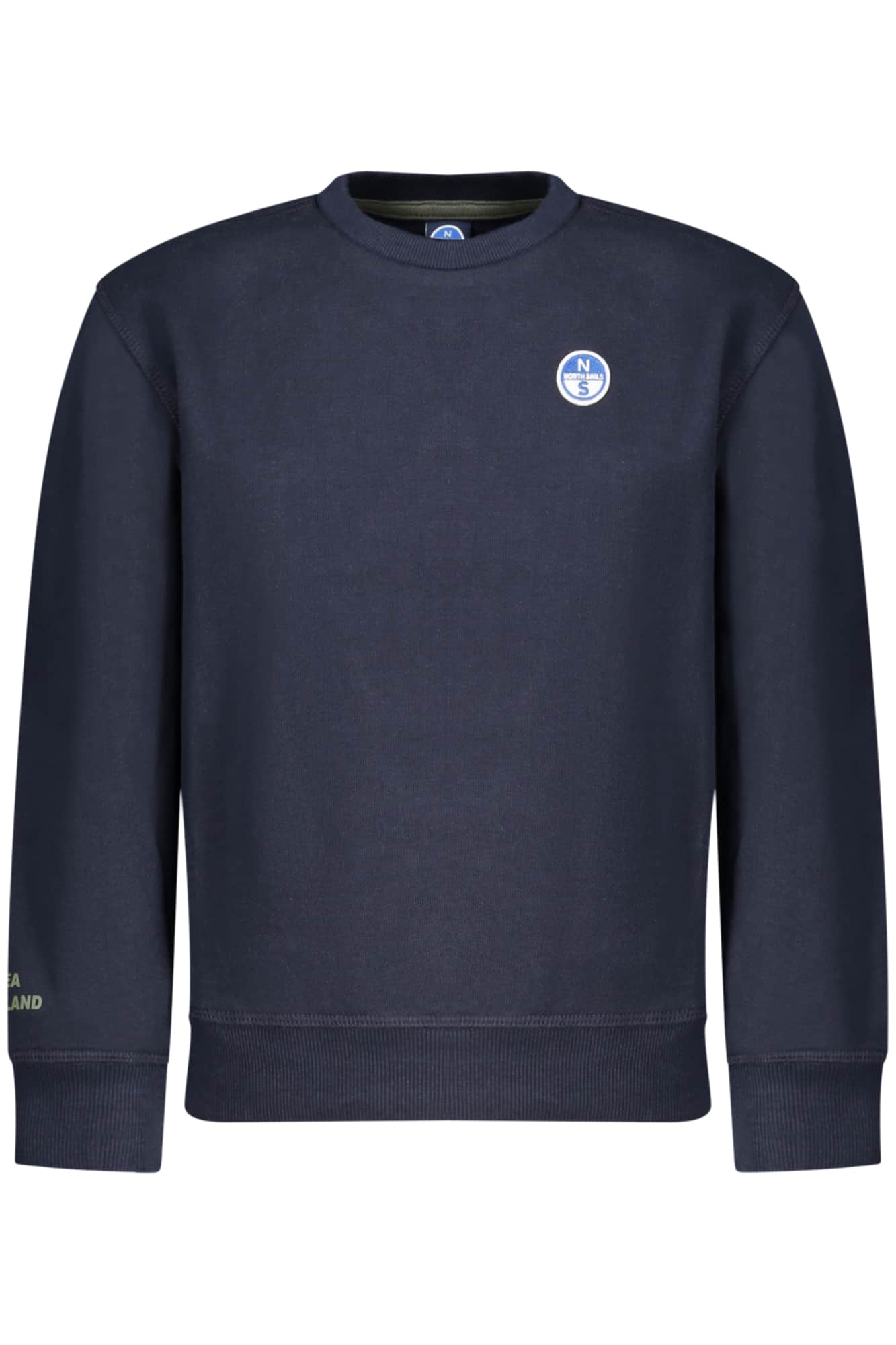 NORTH SAILS KINDER MIT REISSVERSCHLUSS SWEATSHIRT, WEISS