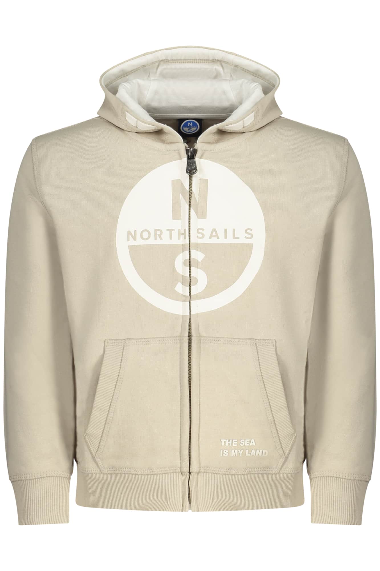 NORTH SAILS KINDER BLAU MIT REISSVERSCHLUSS SWEATSHIRT