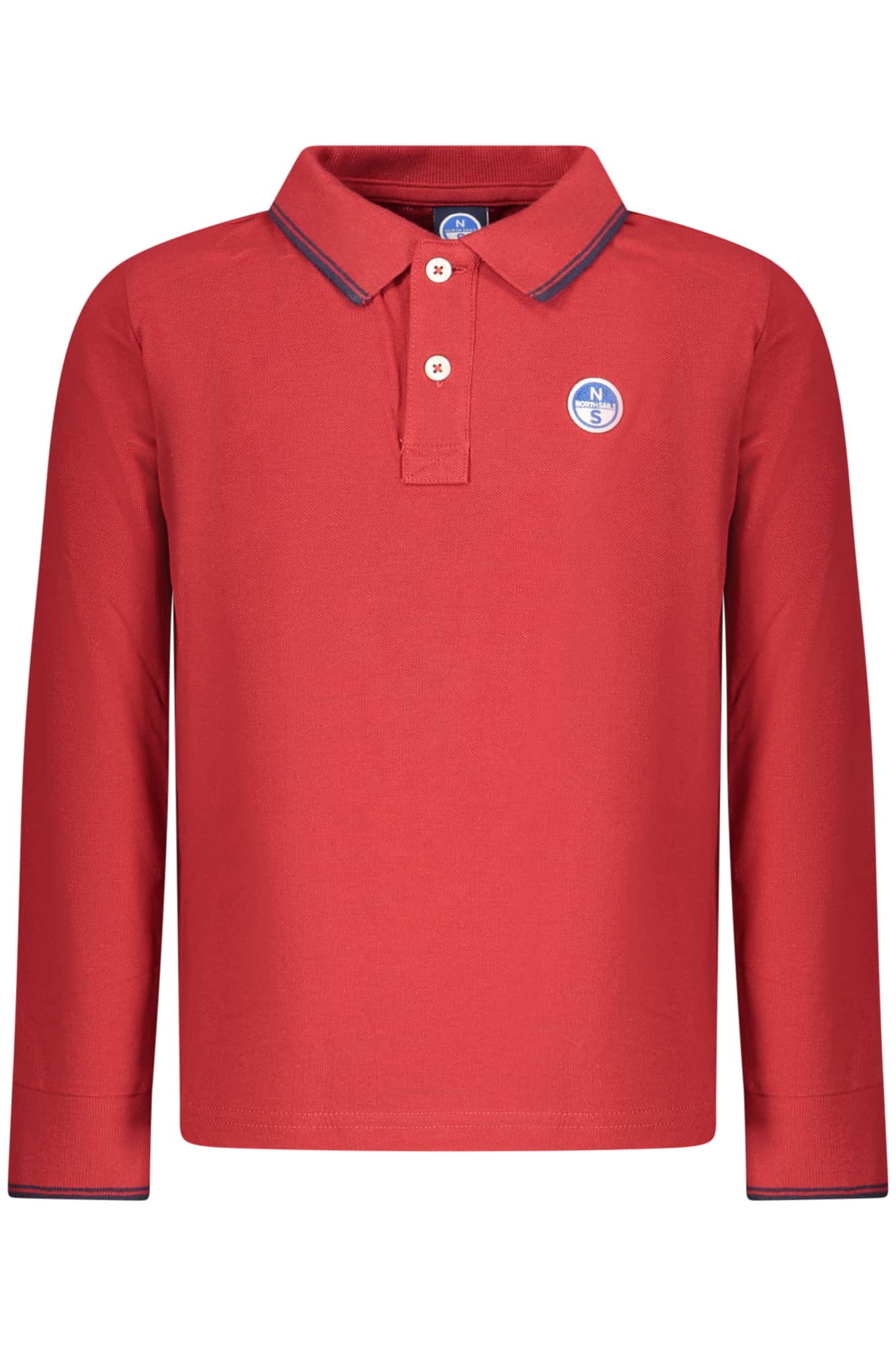 NORTH SAILS KINDER LANGARM POLOSHIRT, GRÜN