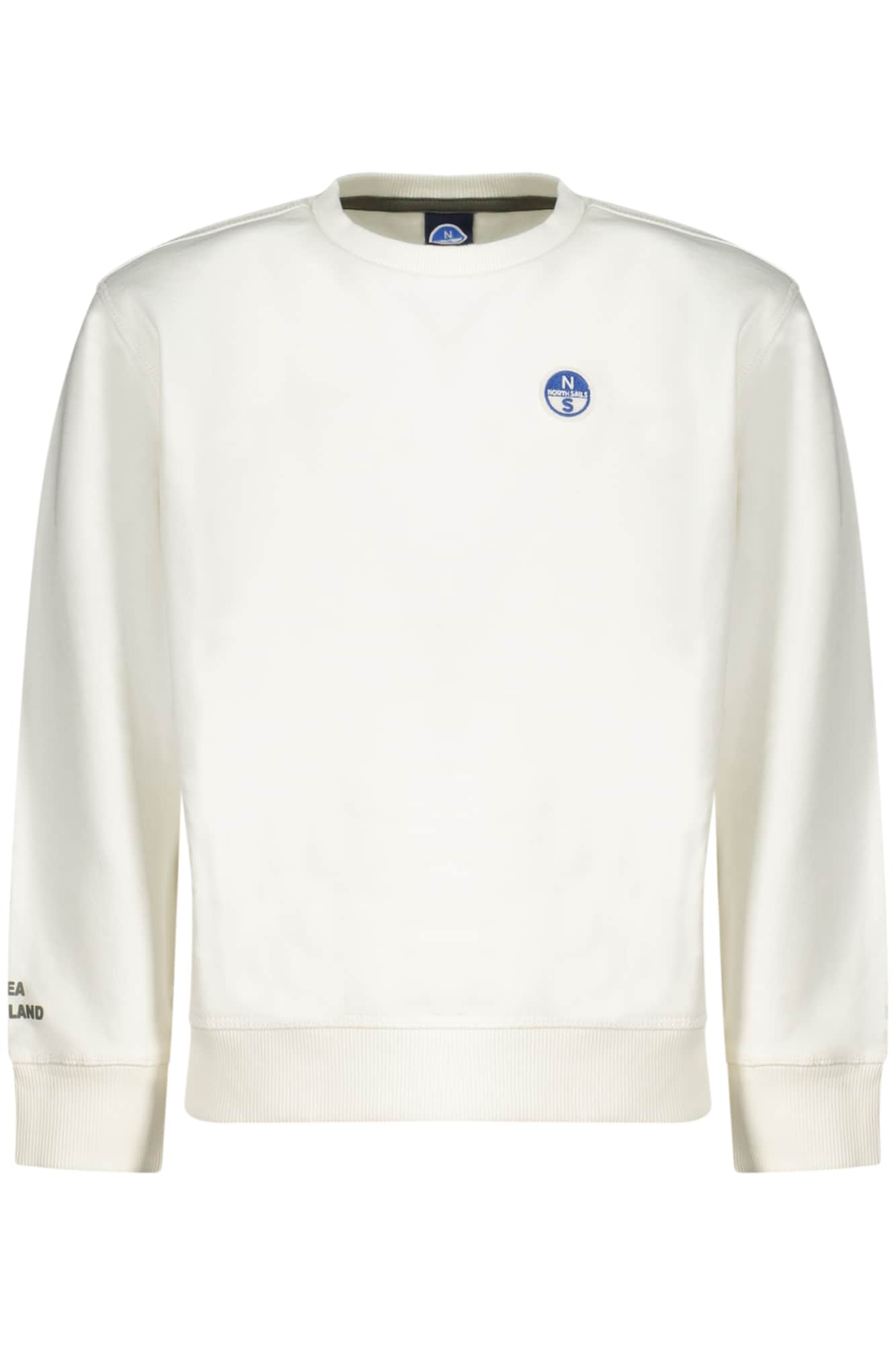 NORTH SAILS KINDER MIT REISSVERSCHLUSS SWEATSHIRT, WEISS