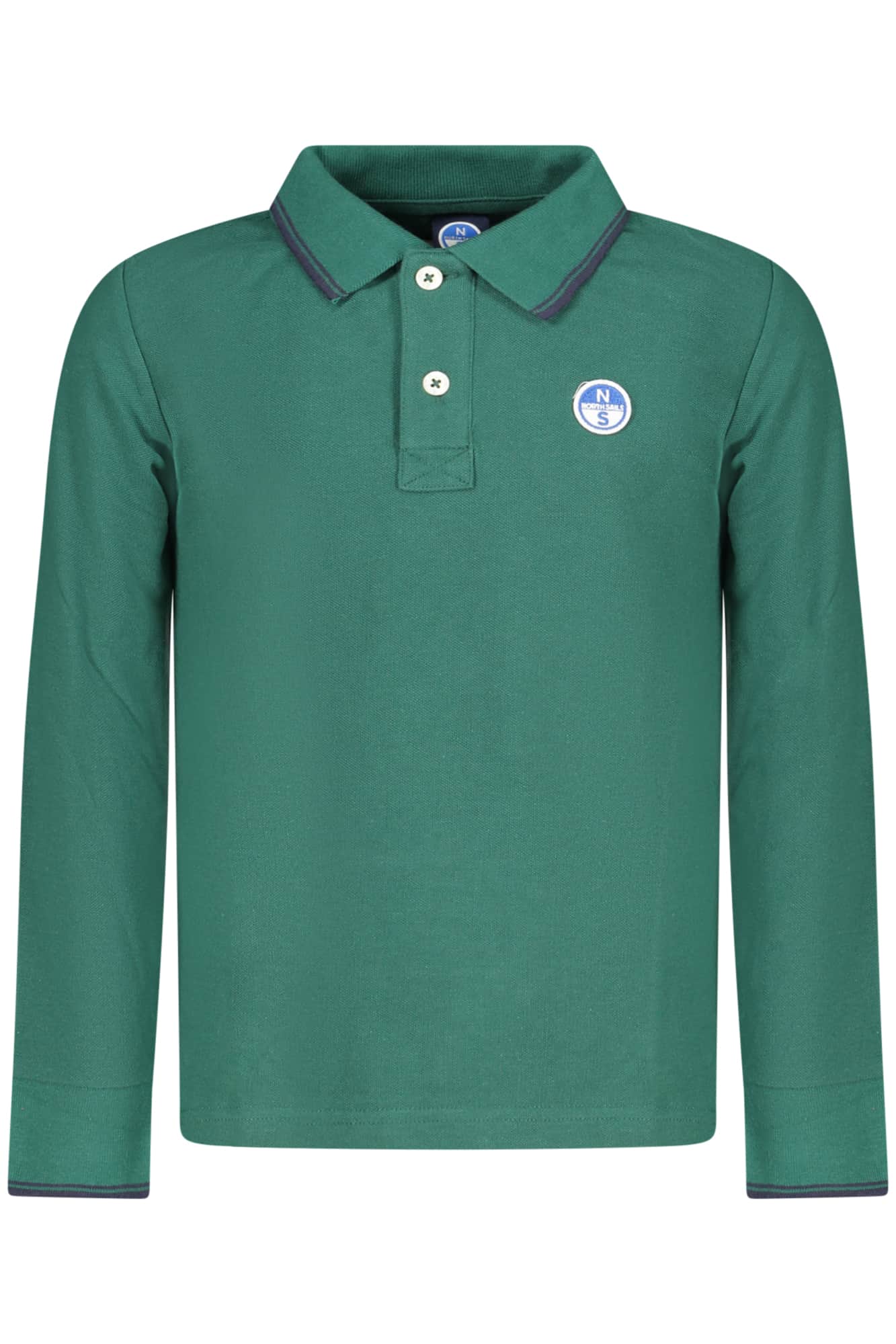NORTH SAILS KINDER LANGARM POLOSHIRT, GRÜN
