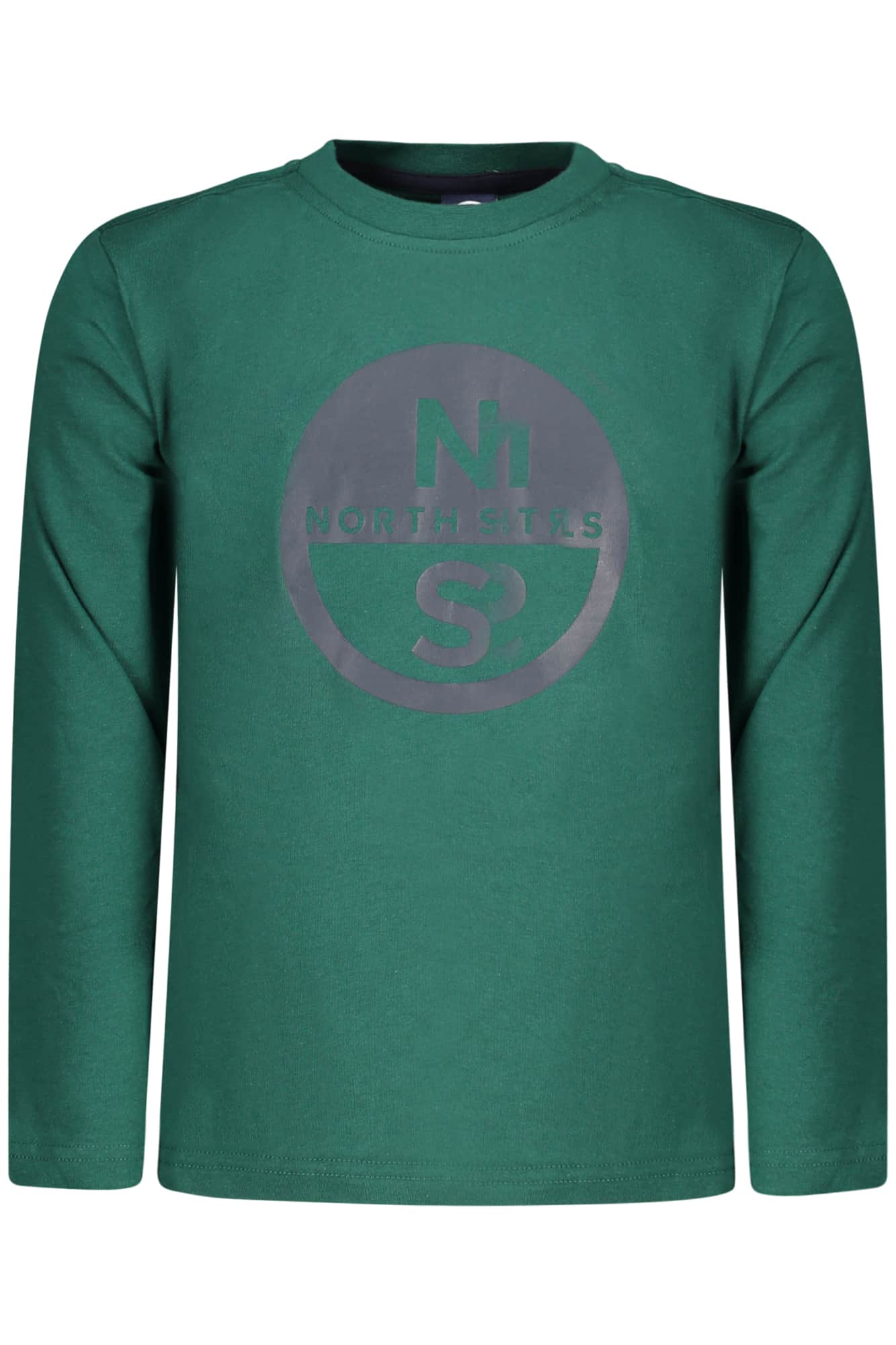 NORTH SAILS KINDER LANGARM T-SHIRT, GRÜN