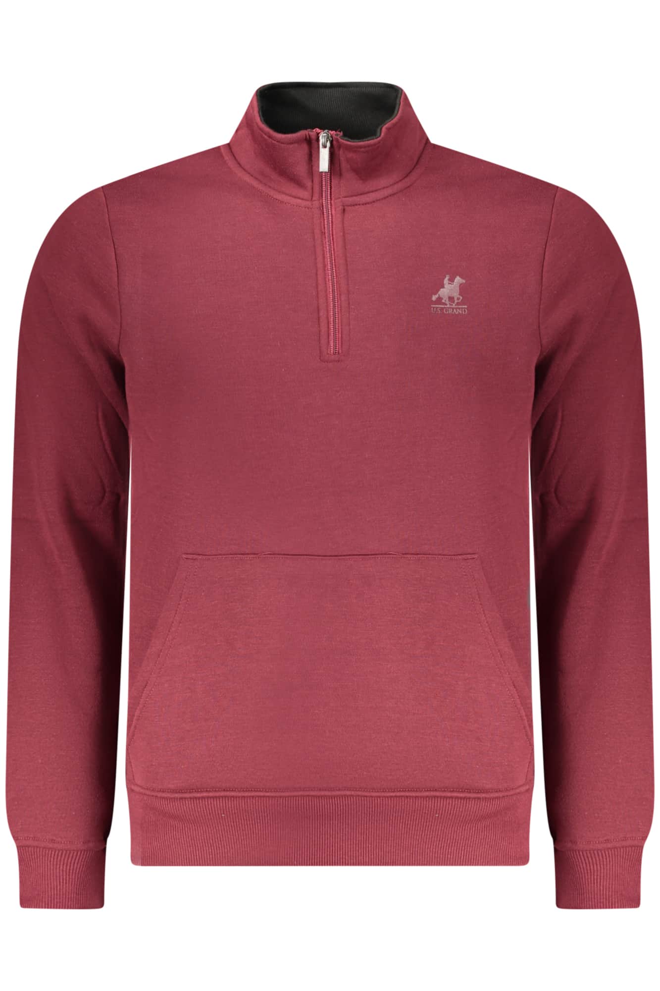 US GRAND HERREN BLAU MIT REISSVERSCHLUSS SWEATSHIRT