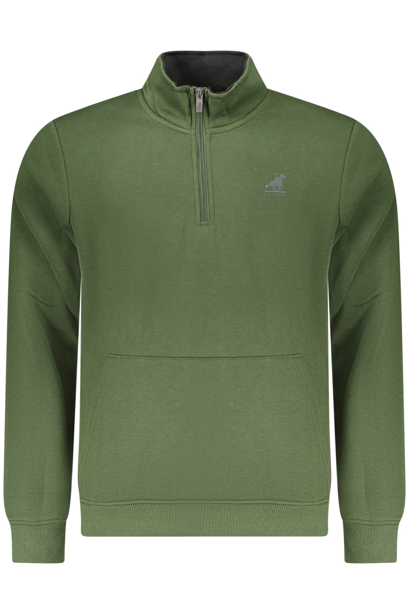 US GRAND HERREN BLAU MIT REISSVERSCHLUSS SWEATSHIRT