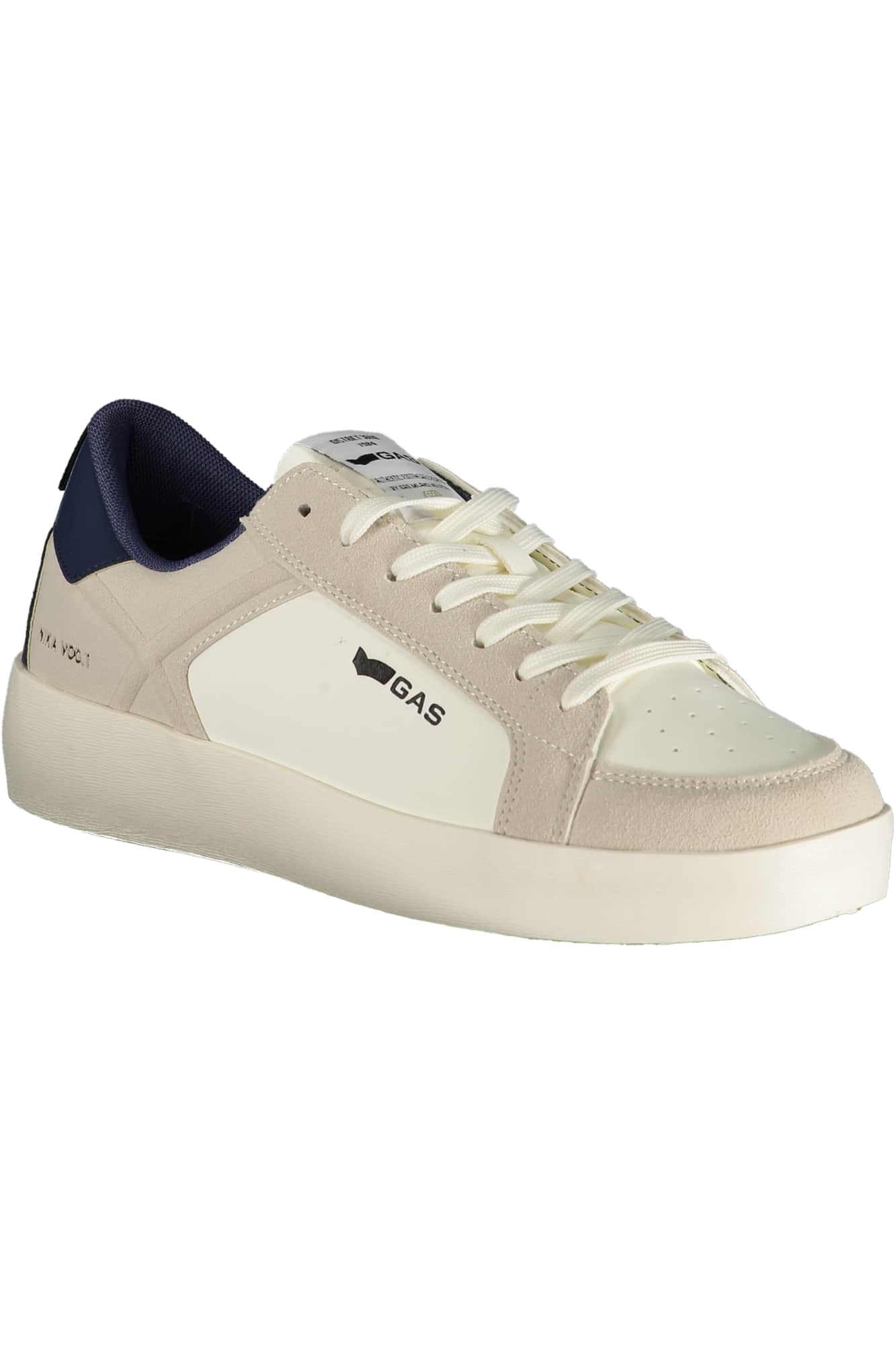 GAS HERREN WEISS SPORTSCHUHE