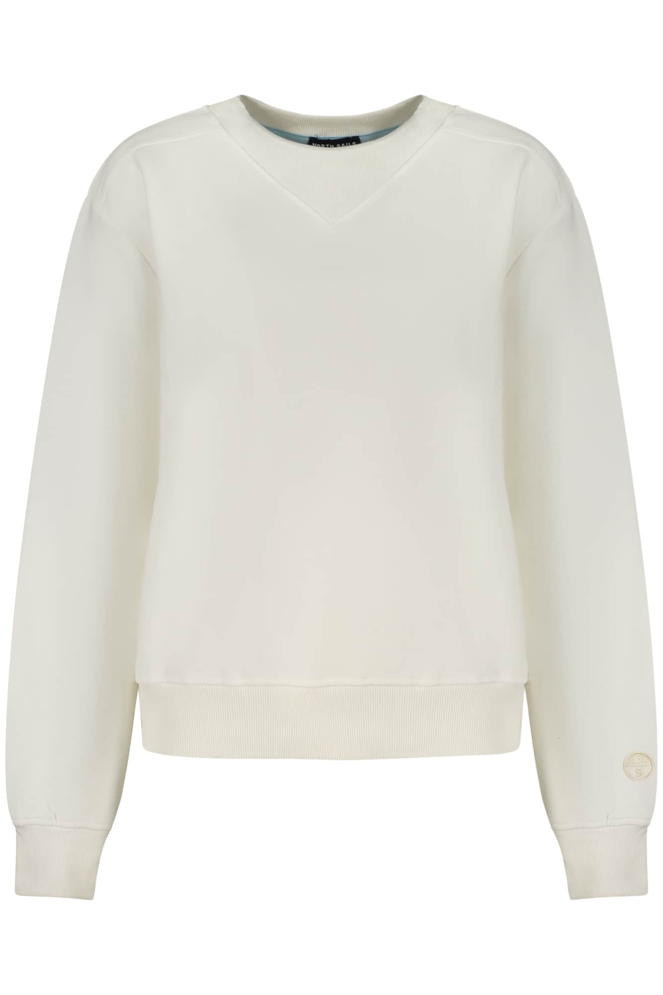 NORTH SAILS DAMEN MIT REISSVERSCHLUSS SWEATSHIRT WEISS