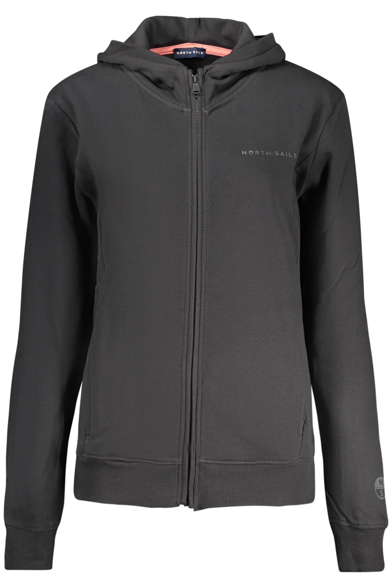 NORTH SAILS DAMEN MIT REISSVERSCHLUSS SWEATSHIRT GRAU