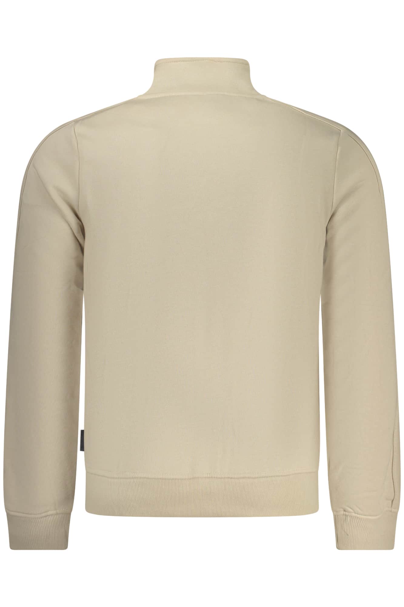 US GRAND HERREN BEIGE MIT REISSVERSCHLUSS SWEATSHIRT