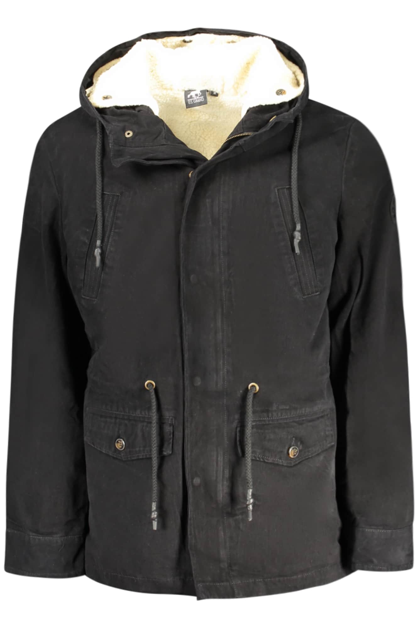 US GRAND SCHWARZ HERREN JACKE