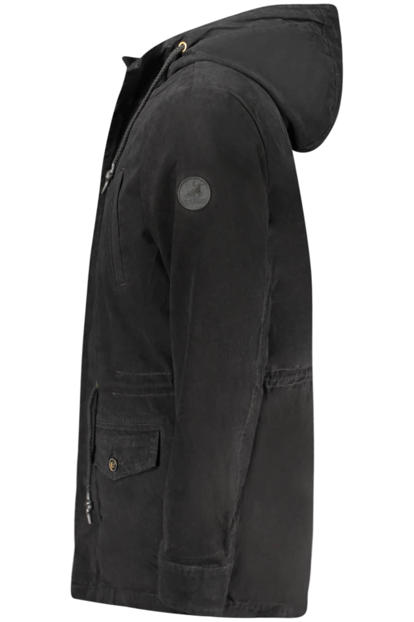 US GRAND SCHWARZ HERREN JACKE