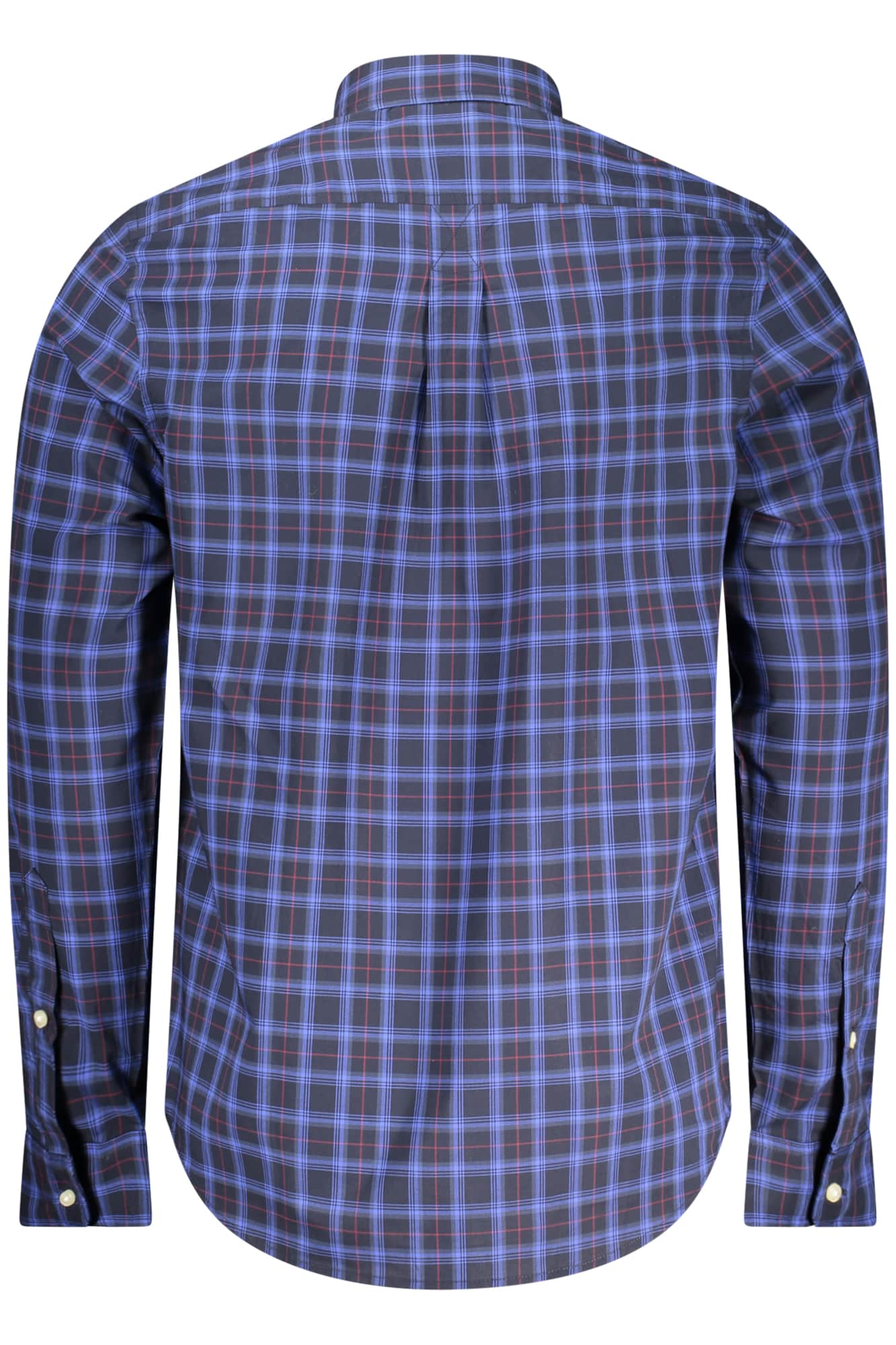 TIMBERLAND HERREN LANGARM SHIRT, BLAU