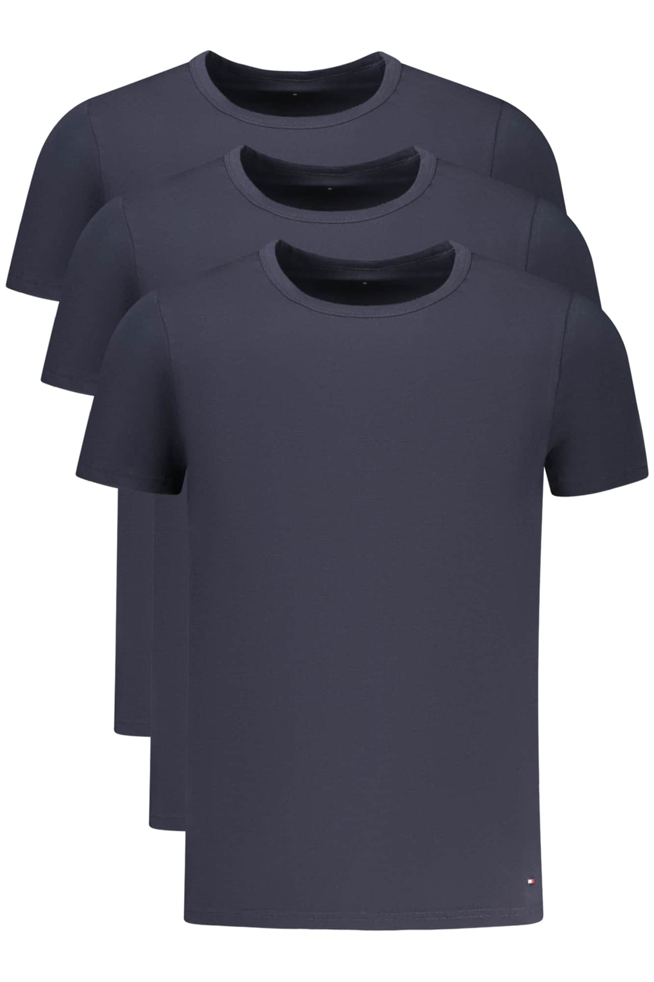 TOMMY HILFIGER HERREN KURZARM T-SHIRT BLAU