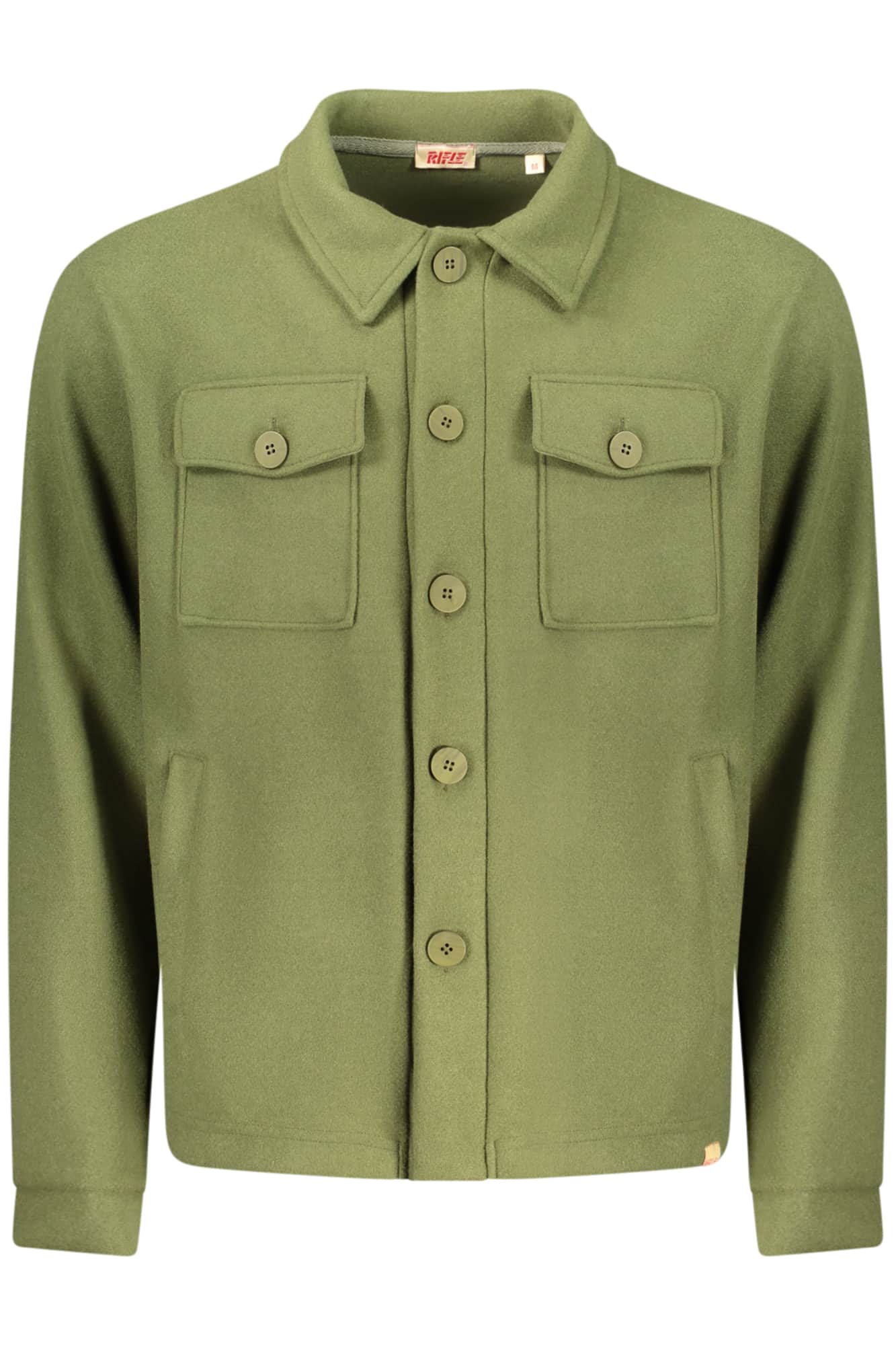 HERREN GRÜN LANGARM RIFLE SHIRT