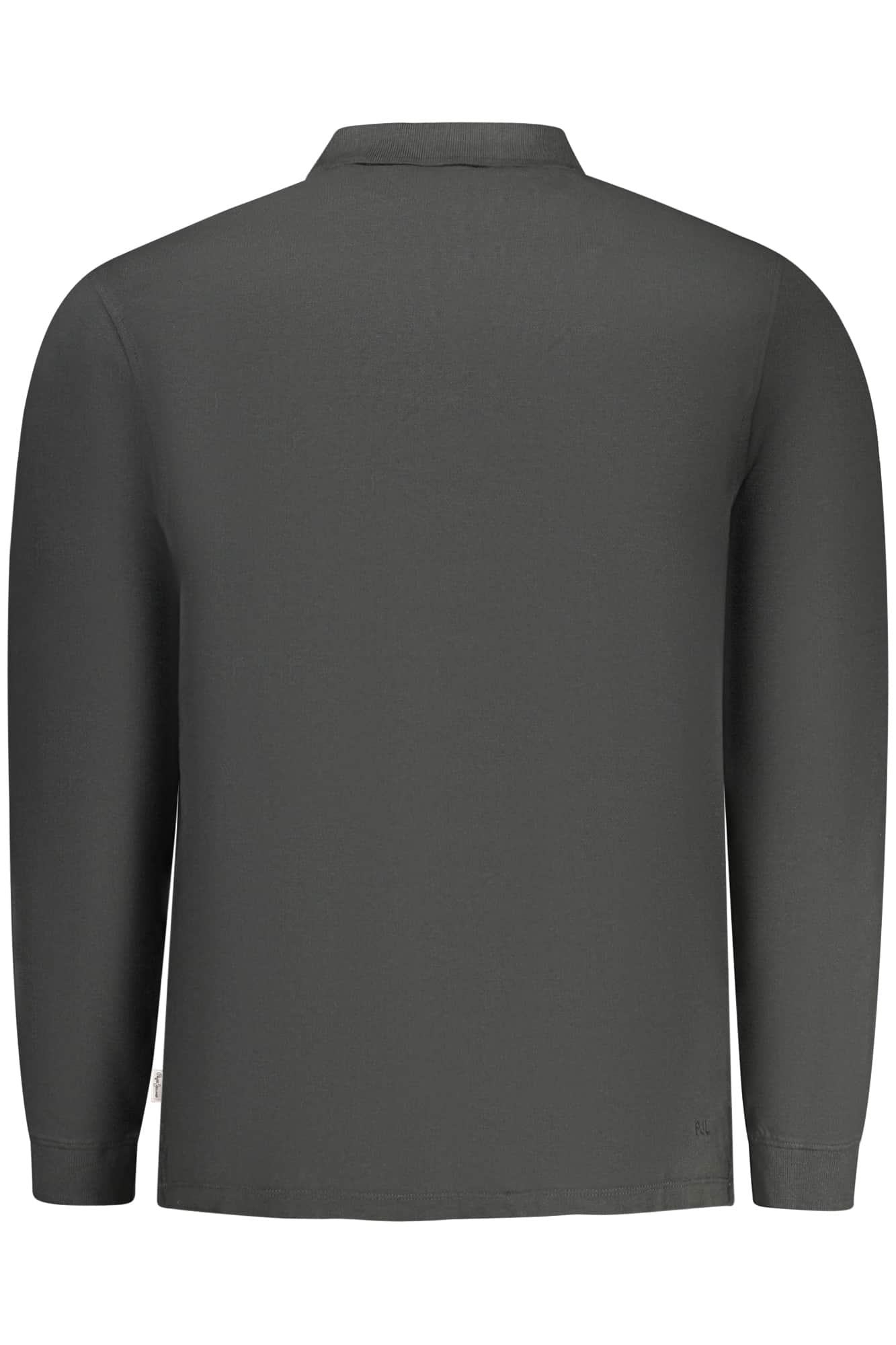 PEPE JEANS HERREN LANGARM POLOSHIRT, SCHWARZ